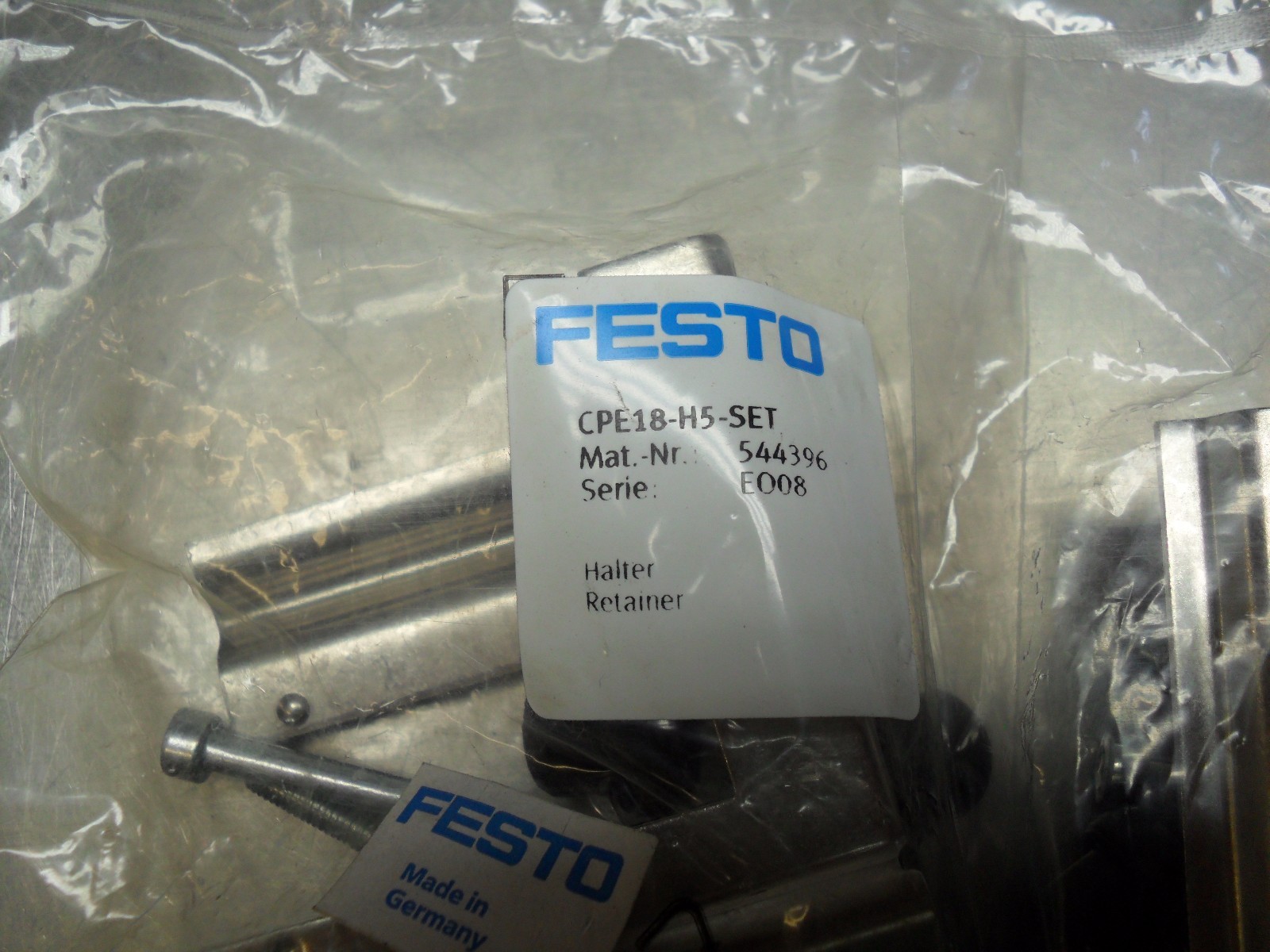 QTY 2 - Festo CPE18-H5-SET  NIB sealed bags 544396  free ship USA seller