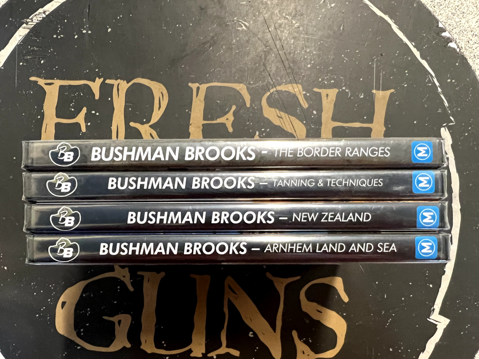 Bow Hunting DVD x4 - Bushman Brooks, Border Ranges, New Zealand, Arnhem land, +