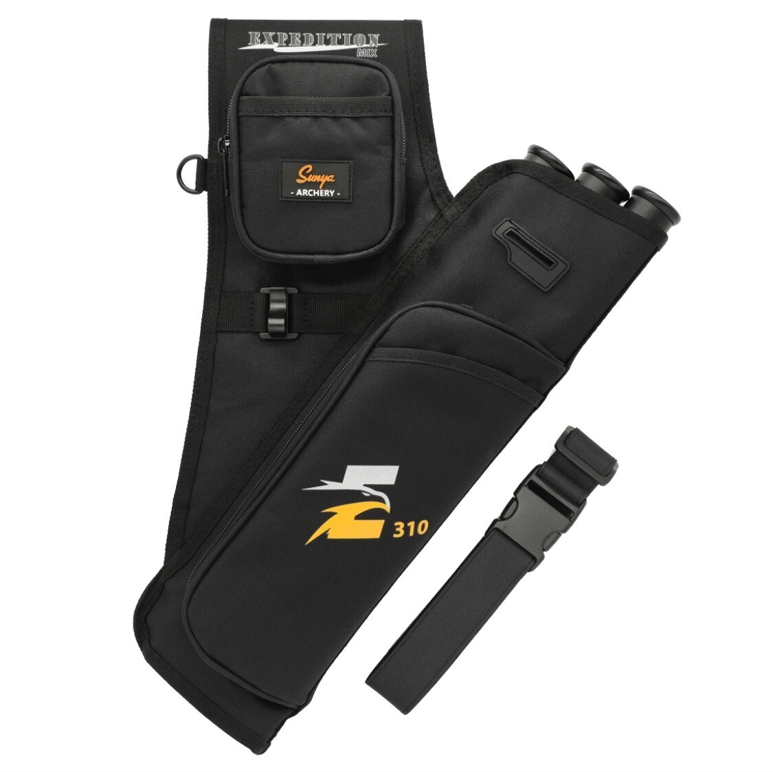 Sunya Archery Hip Arrow Quiver for Compound Bow and Recurve Bow Model 310.