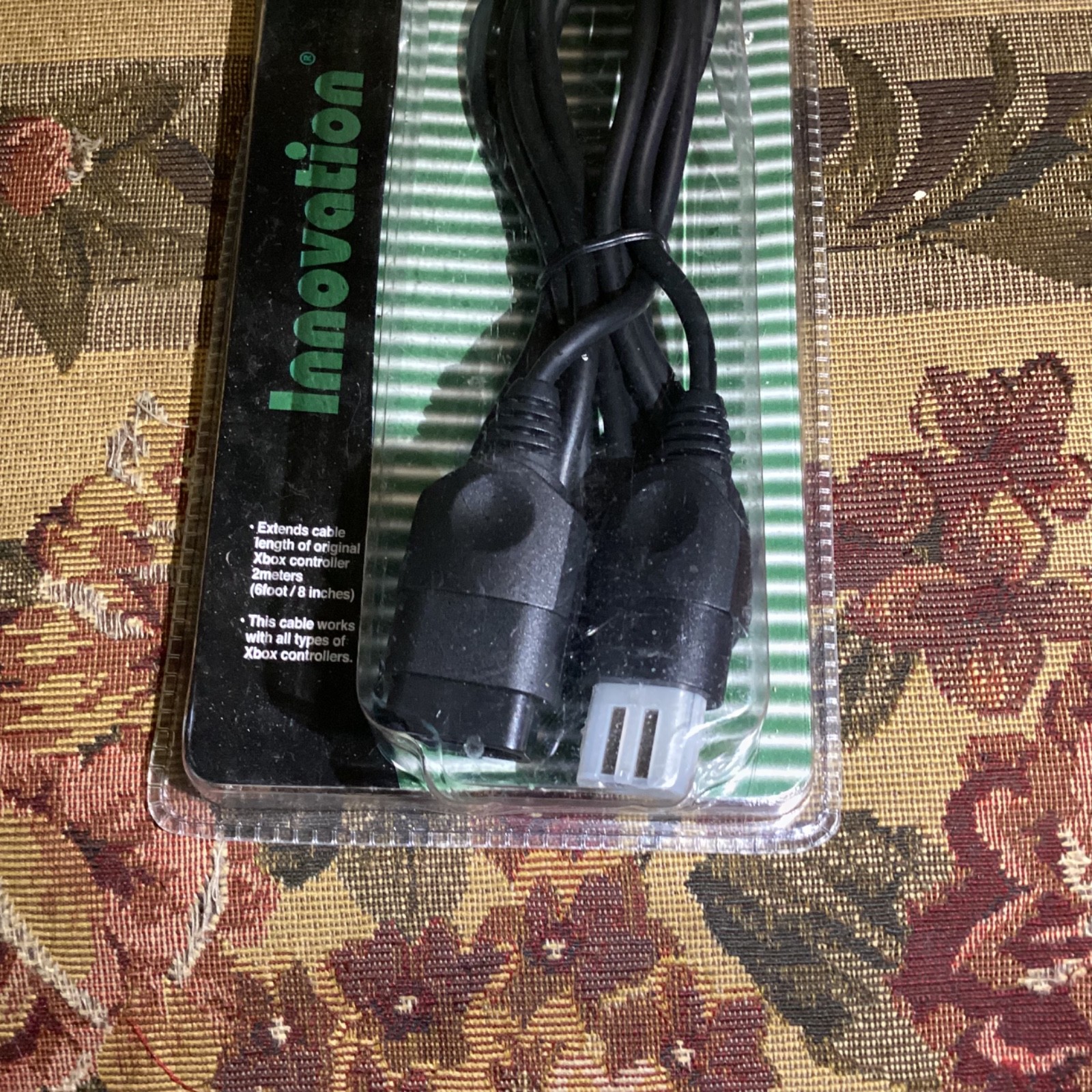 1 Innovation Controller Extension cord for Original Microsoft Xbox new Sealed