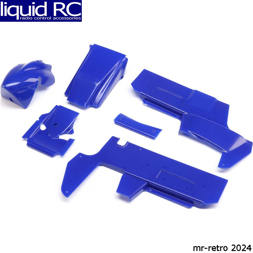 Losi LOS-2852 Body Panel Set Blue: 22S Sprint
