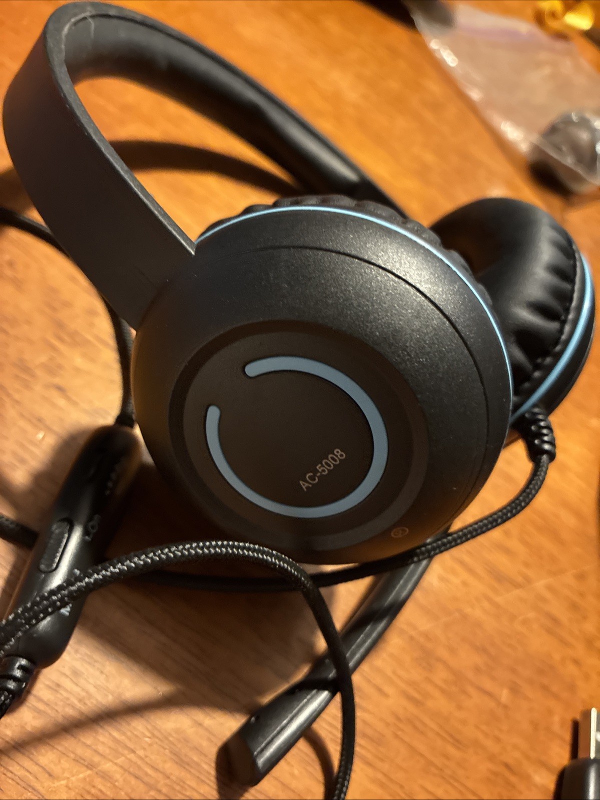 Cyber Acoustics AC-5008 USB Stereo Headset/Headphones