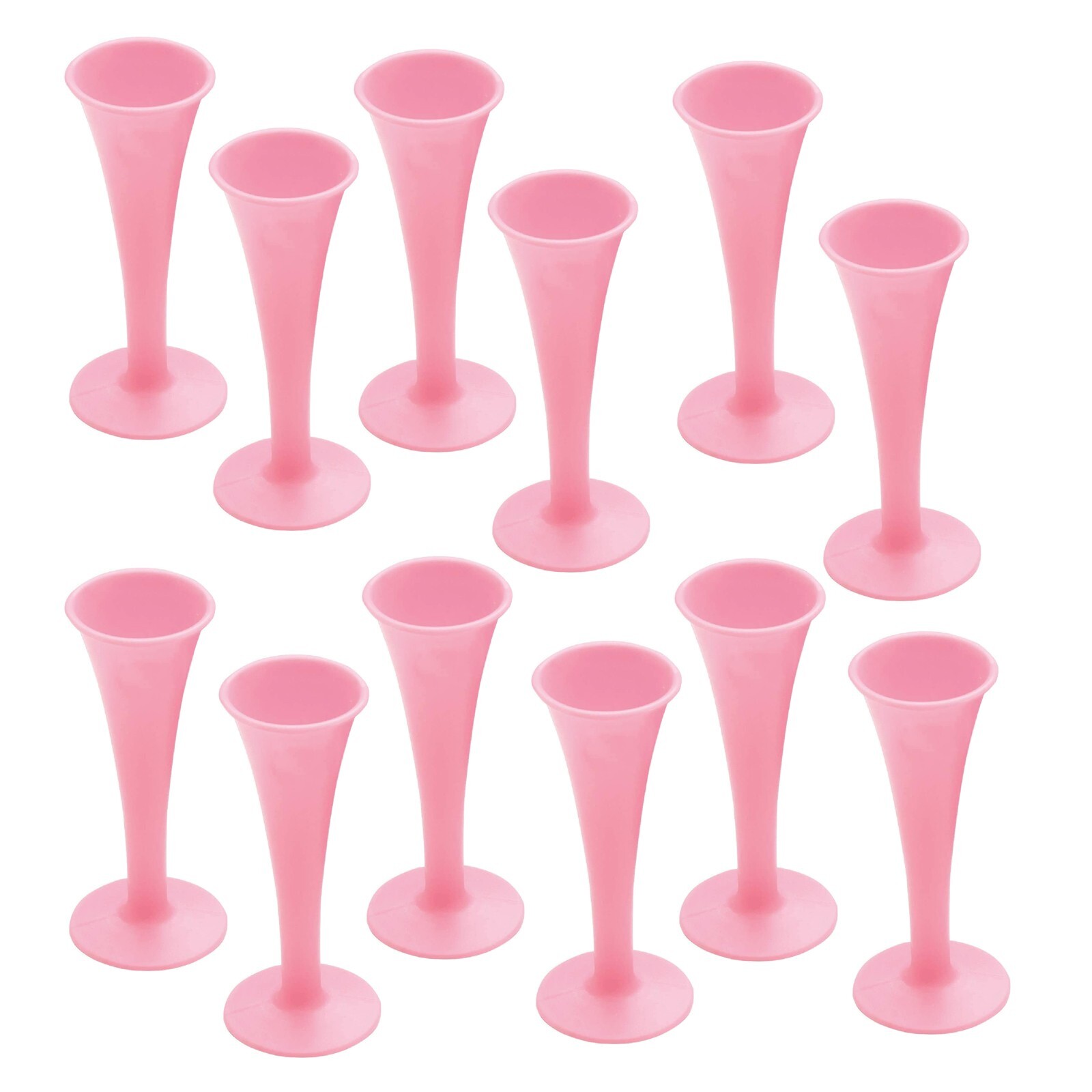 Lot Of 12 Pcs Pinard Fetal Stethoscope Pink Color Plastic Surgical Medical Inst