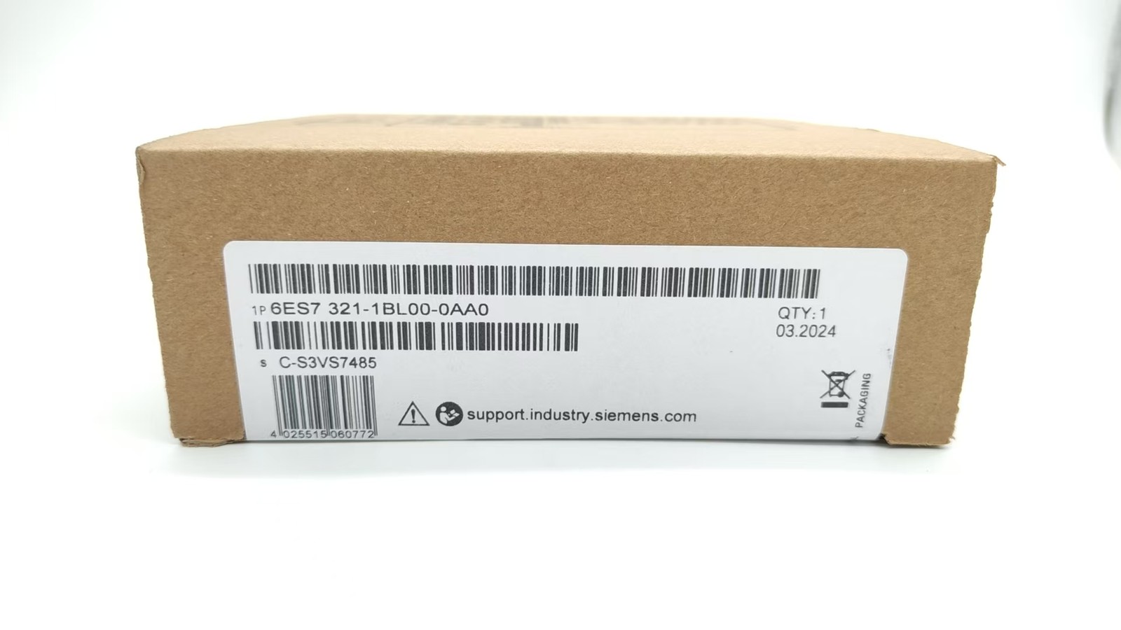 6ES7 321-1BL00-0AA0 NEW SIEMENS S7-300 6ES7321-1BL00-0AA0 Digital Input Module