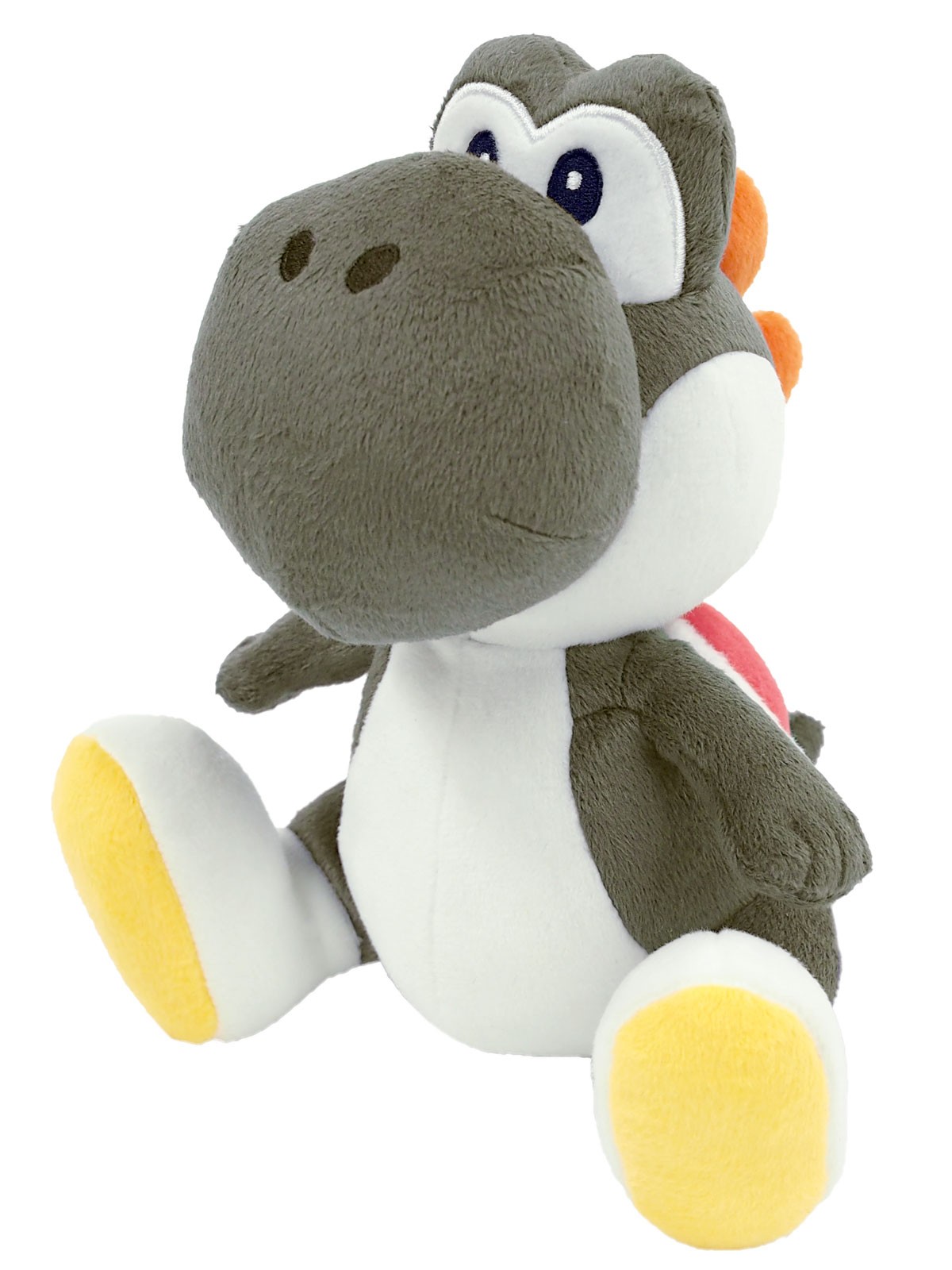 Official Little Buddy Super Mario Black Yoshi 7" Plush All Star Collection New