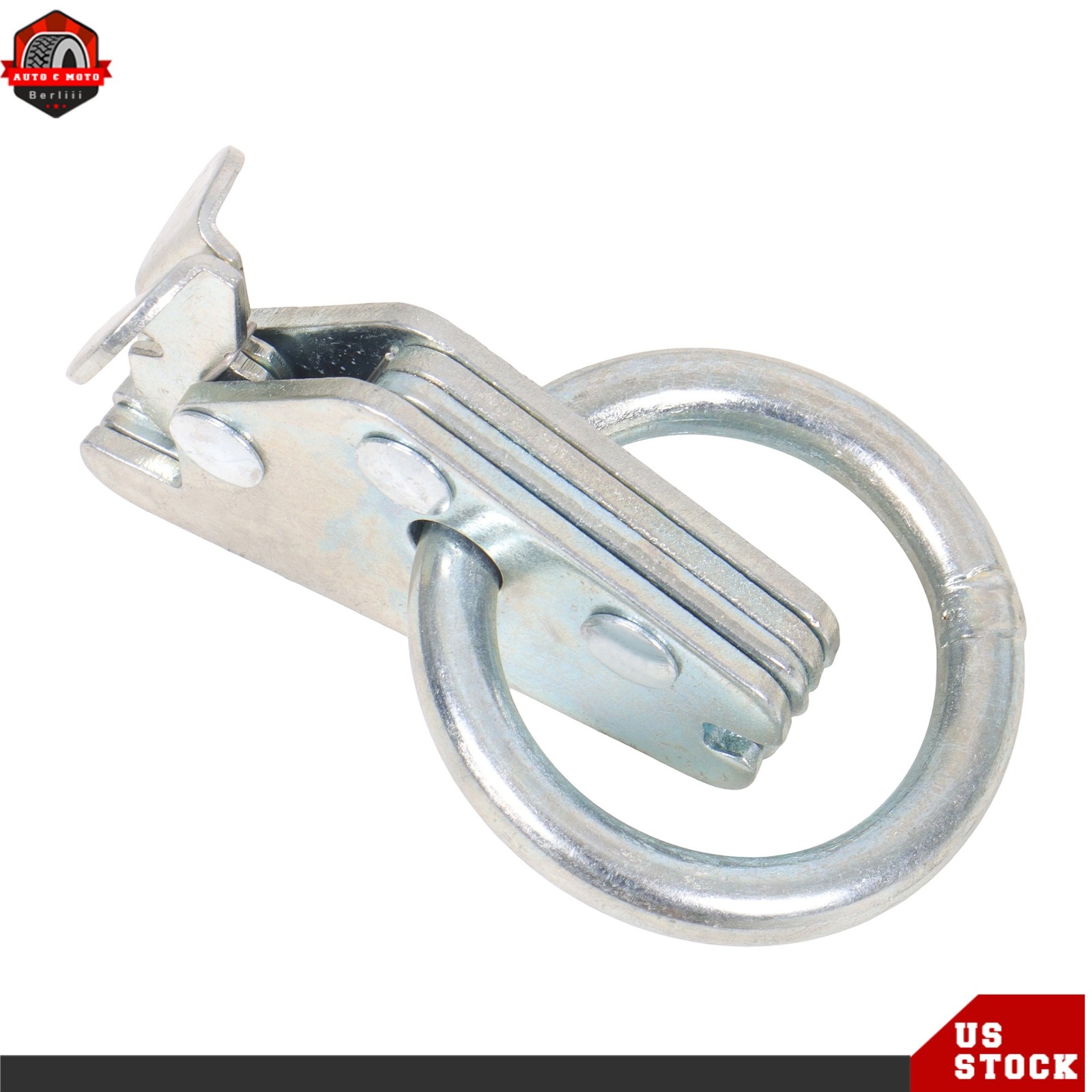 8' E Track Tie Down Enclosed Trailer 30 Pack With End Caps Straps Rings For ATV