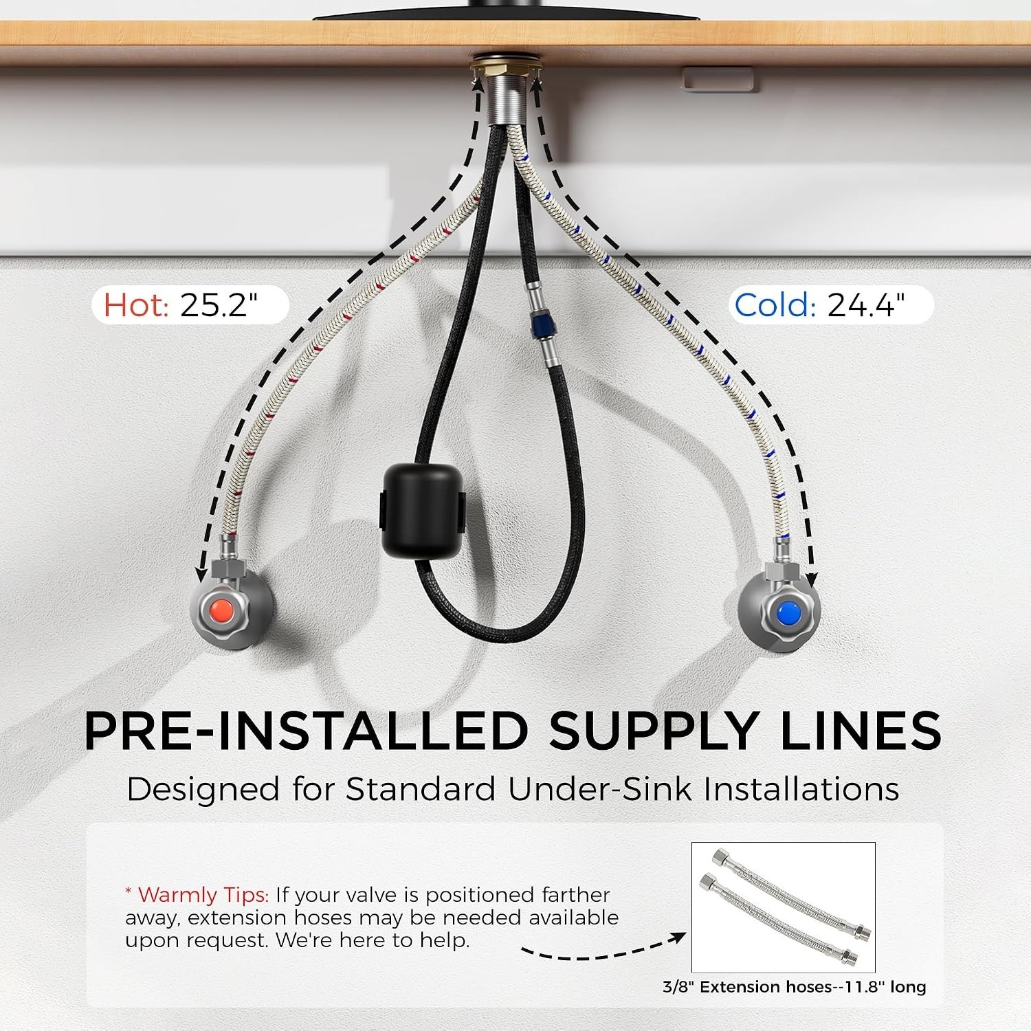 Versatile Brushed Nickel Kitchen Faucet with Pull Down Sprayer & Soap Dispenser