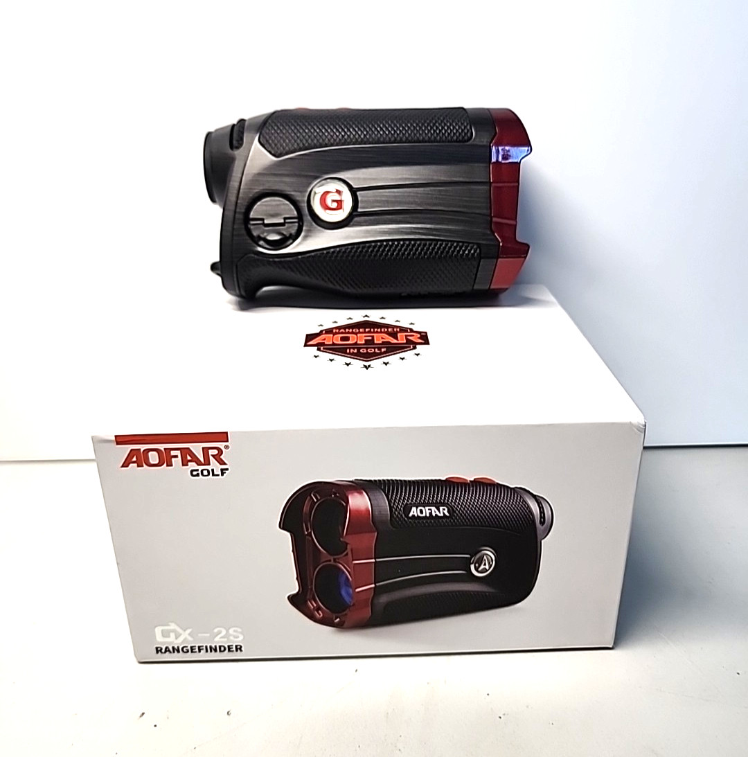 AOFAR GX-2S Rangefinder for Golf & Hunting with Slope & Angle Switch, Flag-Lock