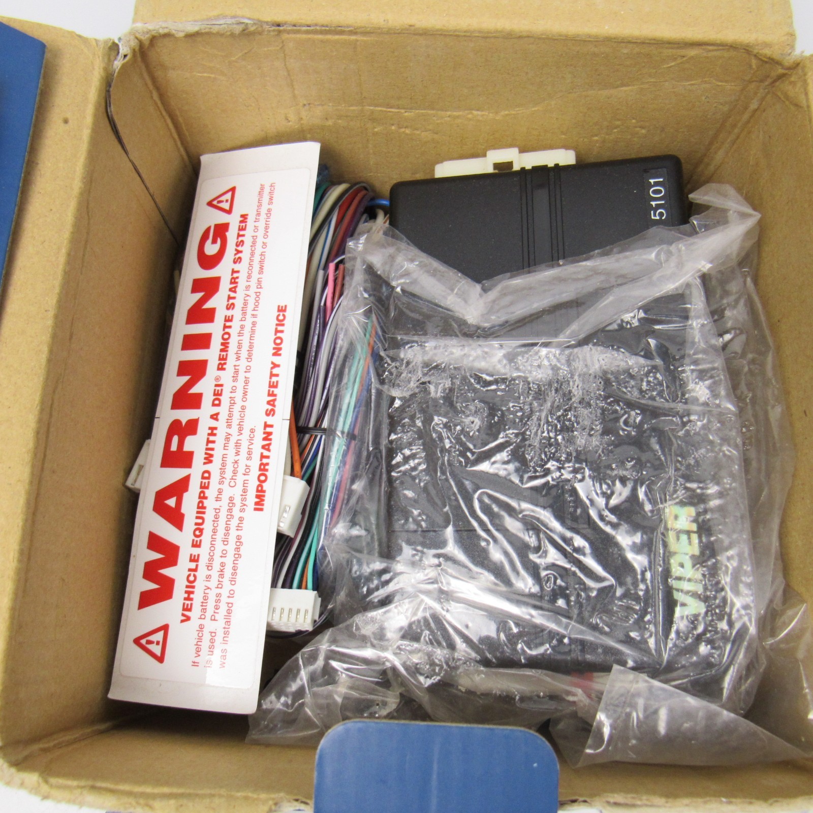 VIPER 1-Way Remote Vehicle Start System Kit 5101 Keyless Entry - OPEN BOX