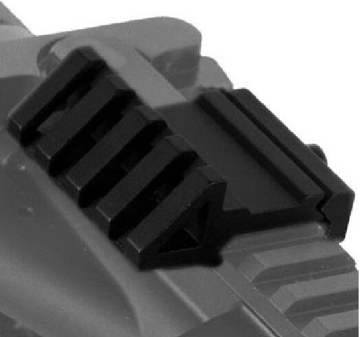45 Degree Offset Picatinny / Weaver Rail Mount for Iron Sights Laser Optics