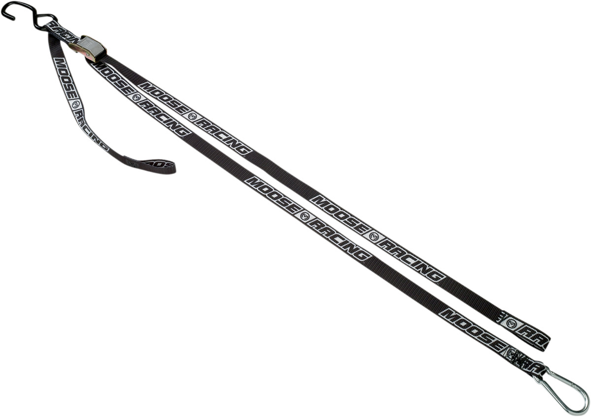 MOOSE OFFROAD Carabiner Tie-Downs Black 39200305