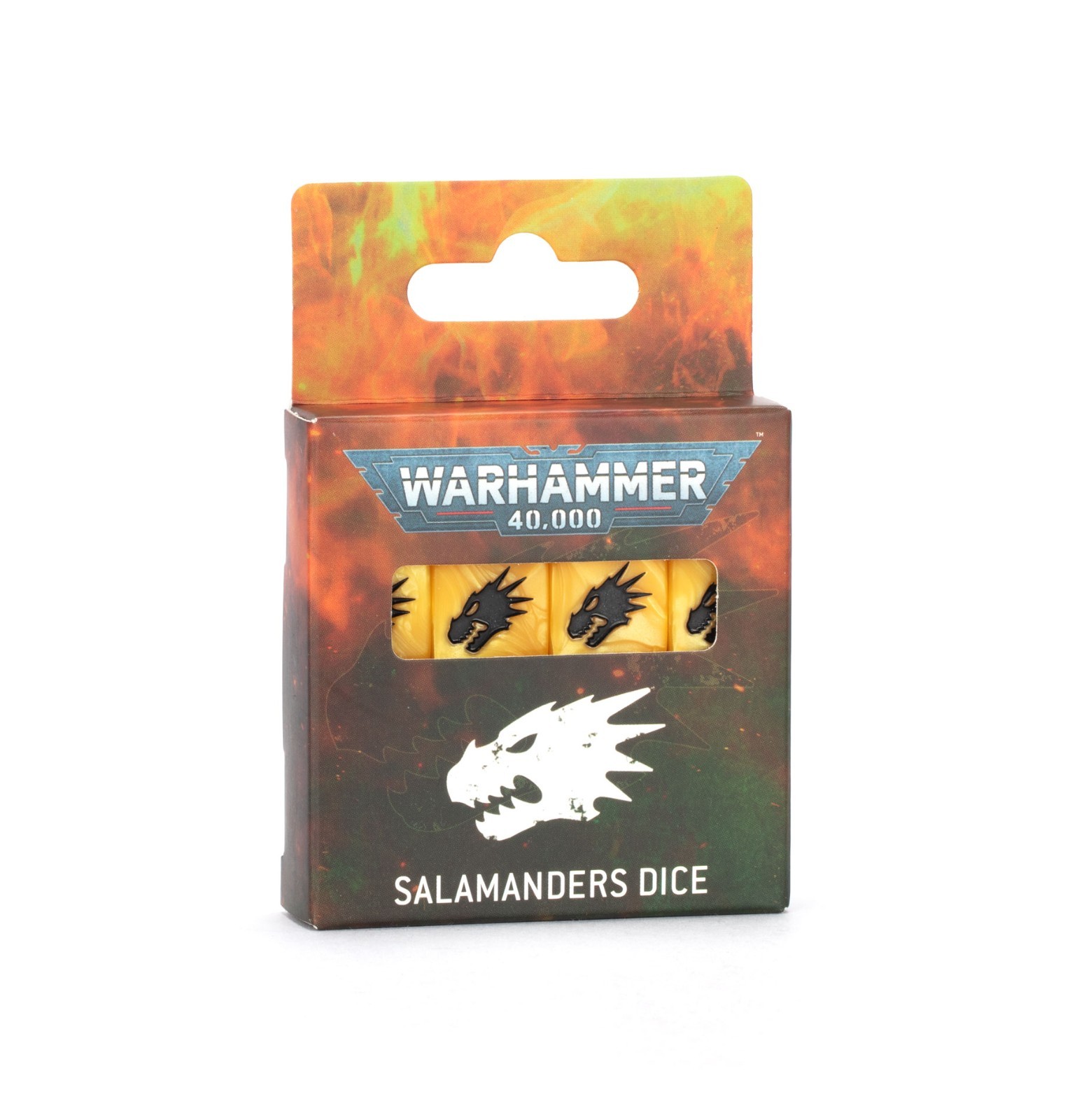Warhammer 40k Salamanders Dice Space Marines NEW
