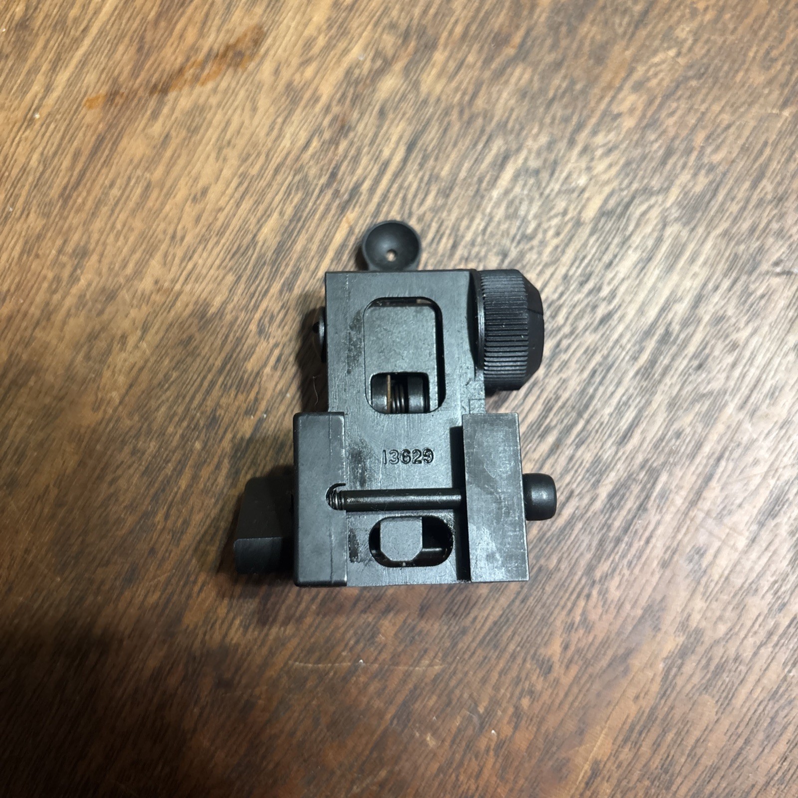 US Army Matech Rear Sight Flip Up Iron