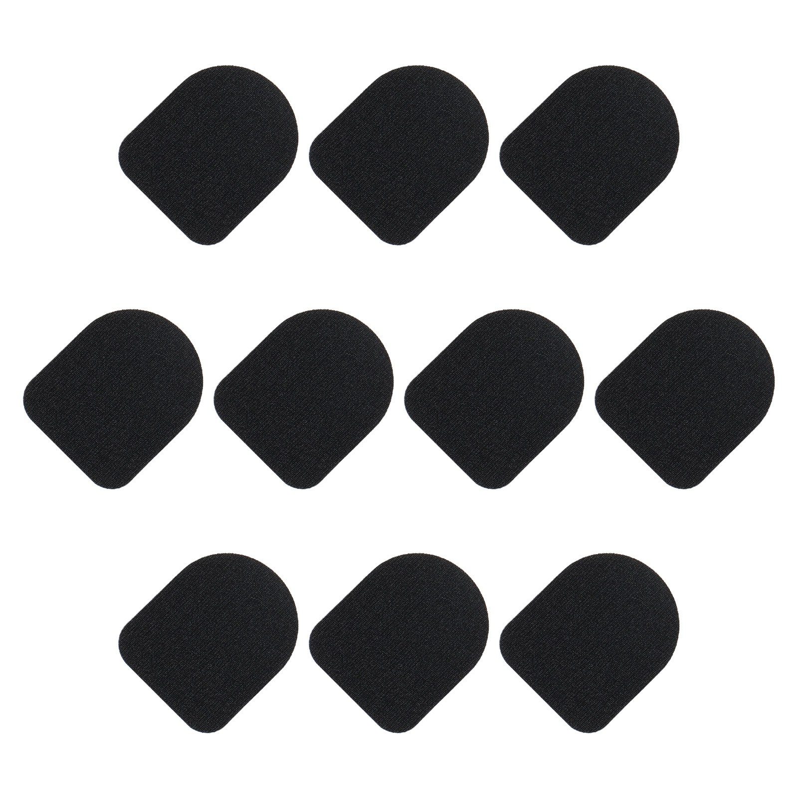 30Pack Black Carbon Fiber Touch Stickers Flexible Sensitivity Stickers