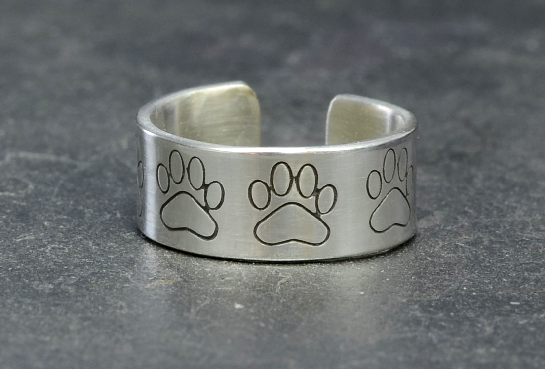 sterling silver toe ring handmade