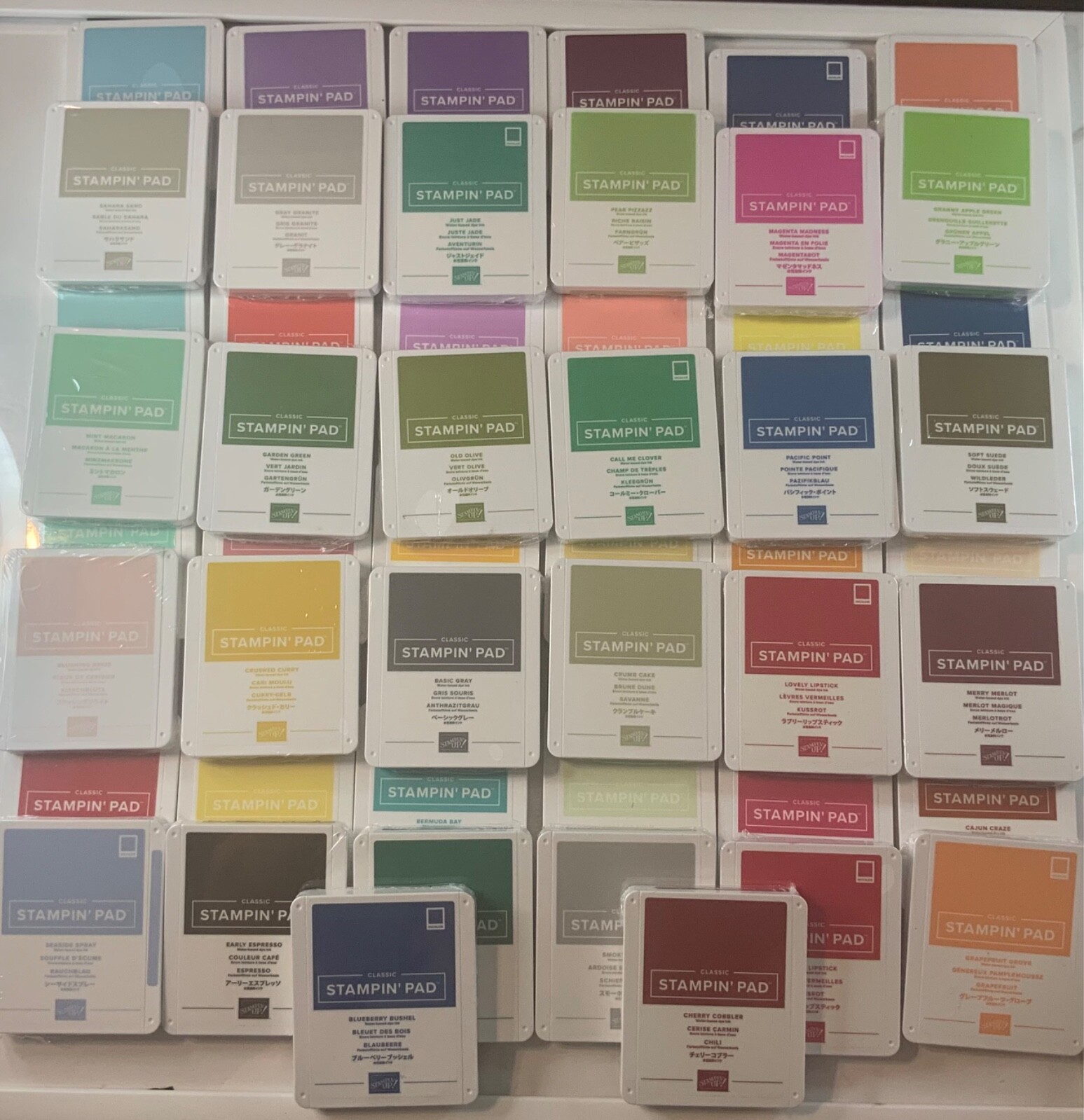 Stampin Up Ink Pad USED CLASSIC Ink Pads Current Design PICK COLOR 2019 to 2026