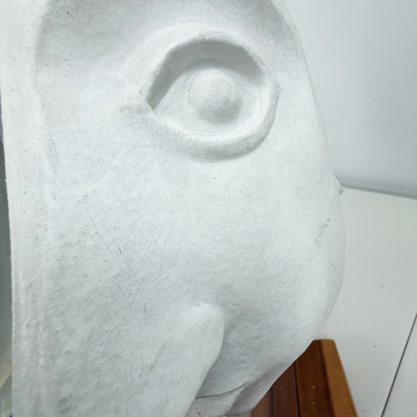 Vintage Bennington Pottery David Gil Ceramic Split Head Face Sculpture MCM Art