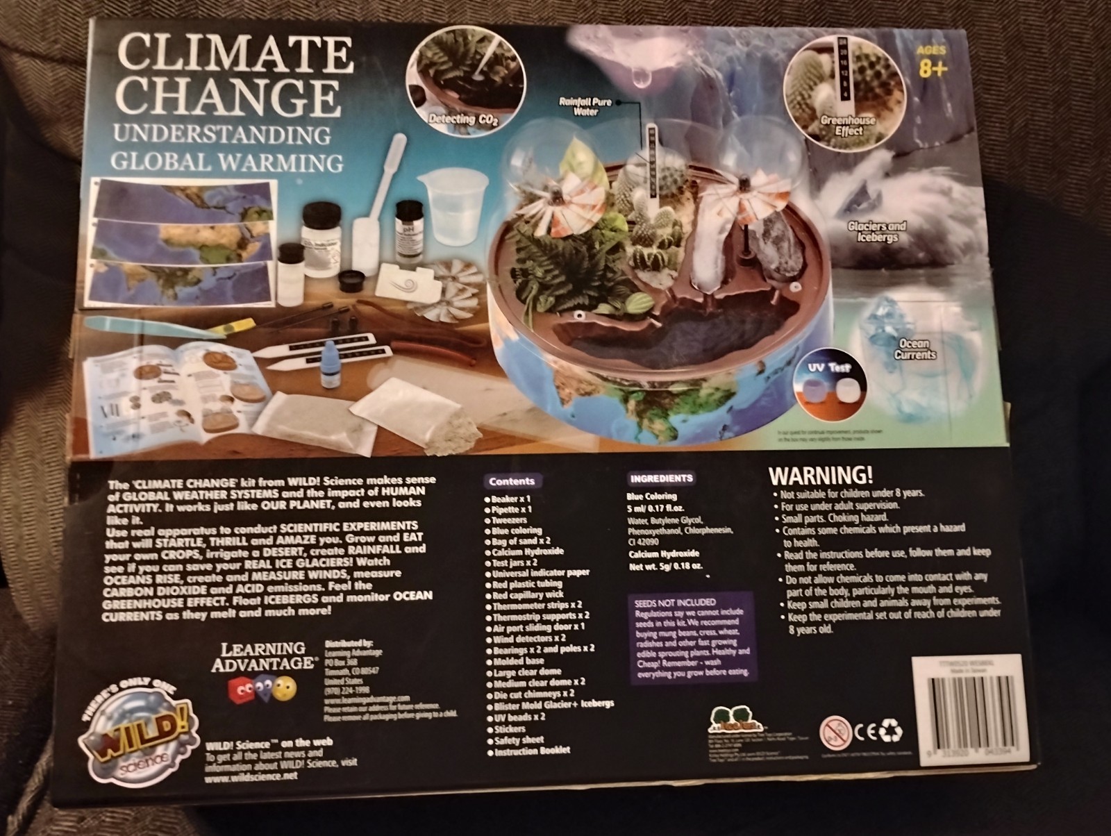 NEW Wild Environmental Science Climate Change Global Warming STEM Science Kit