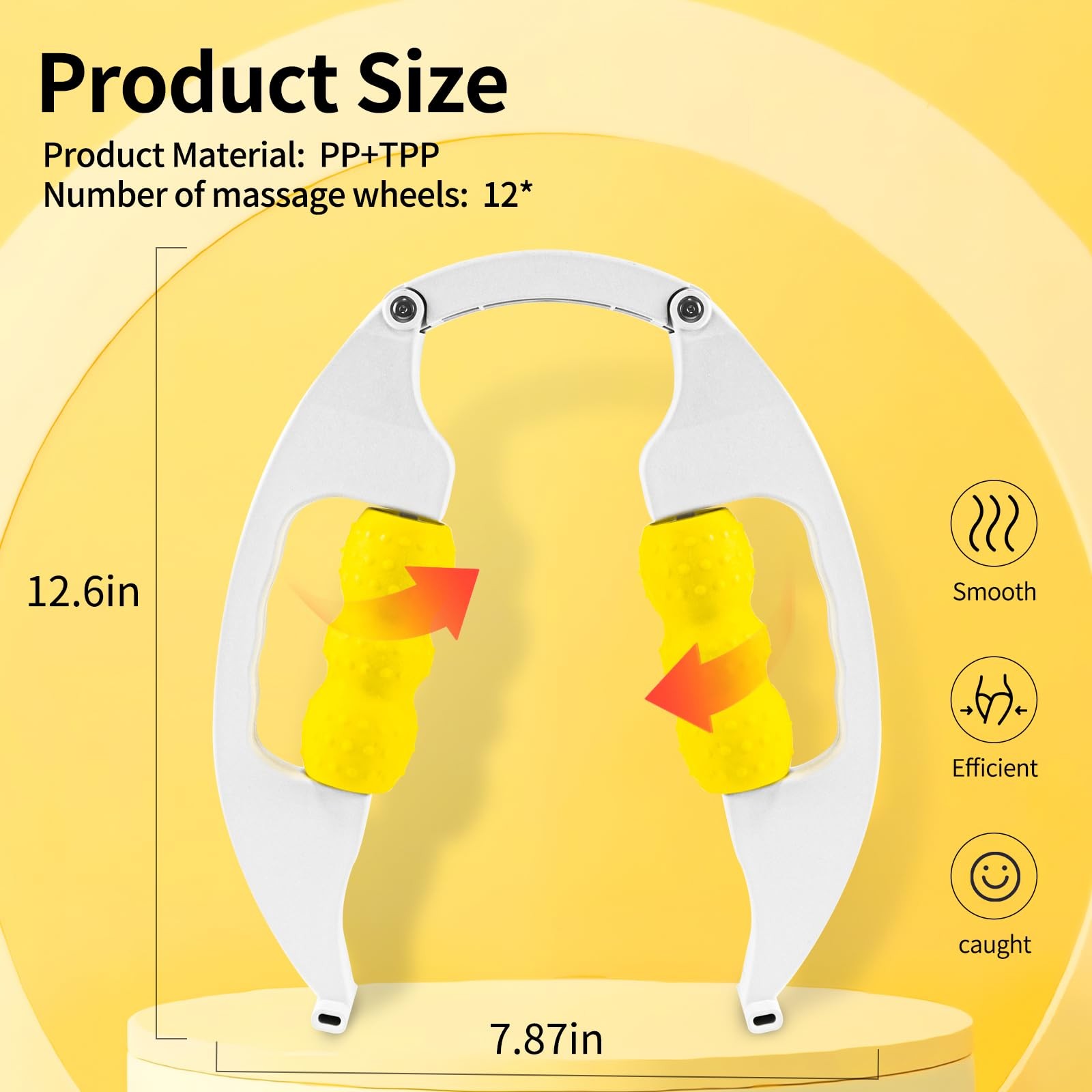 Massager Roller for Cellulite and Lymphatic Drainage,Deep Tissue Foam Roller...