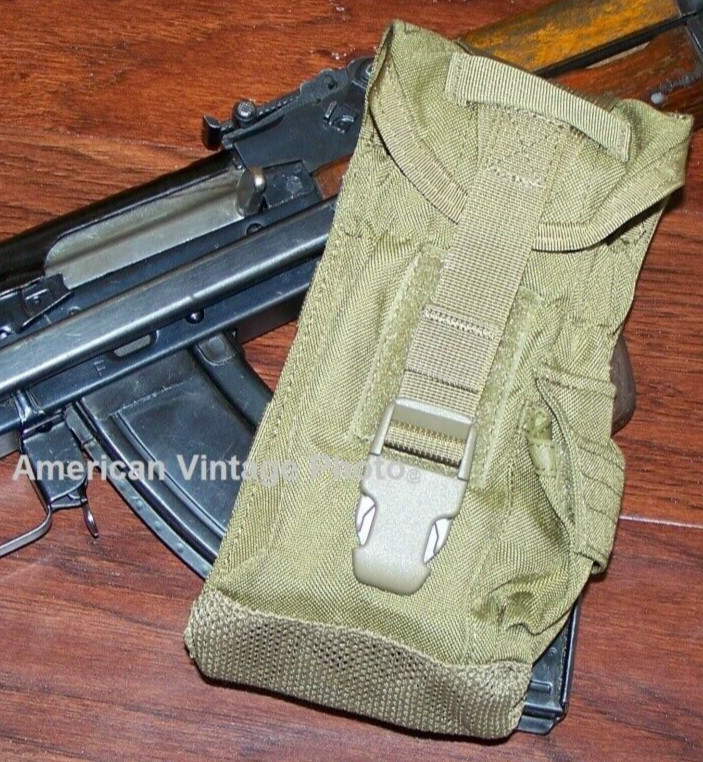 Pouch MOLLE Military Blackhawk Canteen Ammo Mag 30 Rnd Ration Dump Range + P38