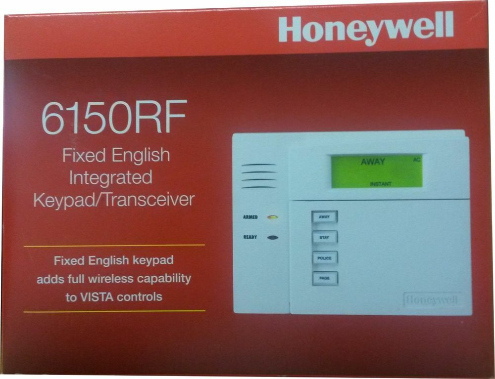 Honeywell / Ademco 6150RF Fixed Language Keypad/Transceiver (BRAND NEW & SEALED)