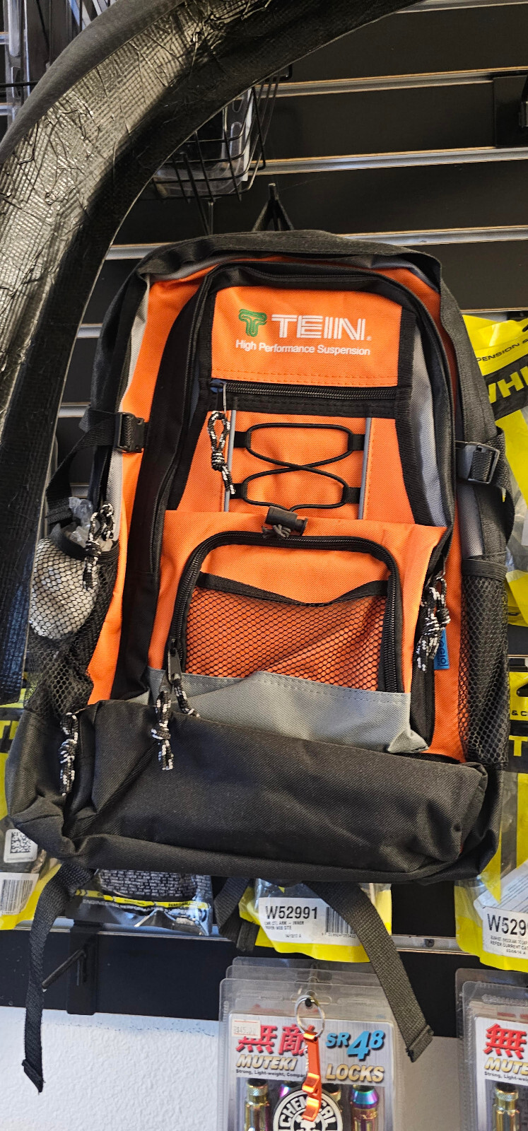 Tein Orange backpack - Limited edition Discontinued and Rare Wrx Sti Evo
