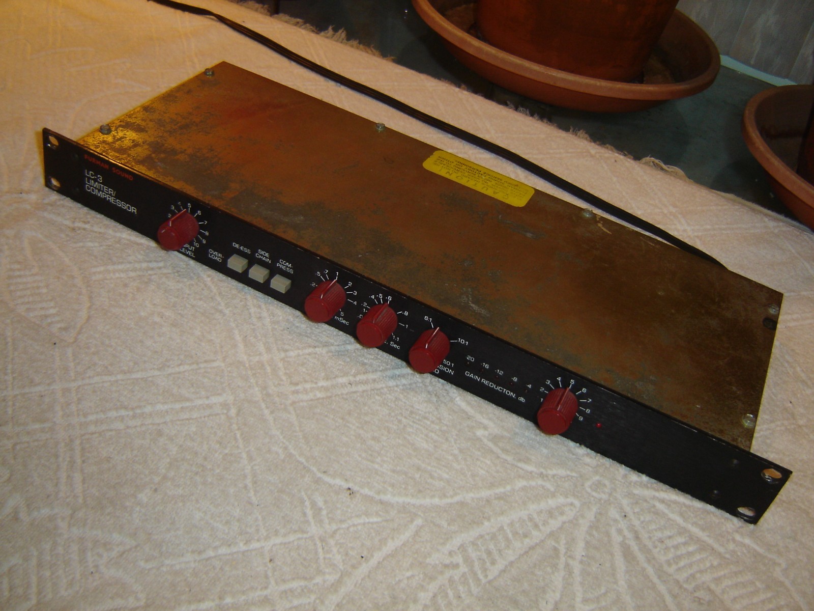 Furman Sound LC-3, Limiter / Compressor, Vintage Rack