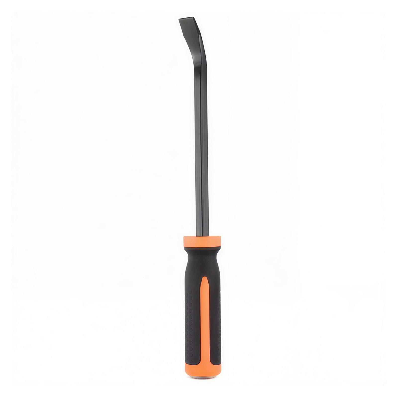 Pry Bar, 8 Inch Mechanic Hand Tool with Handle, Black Orange