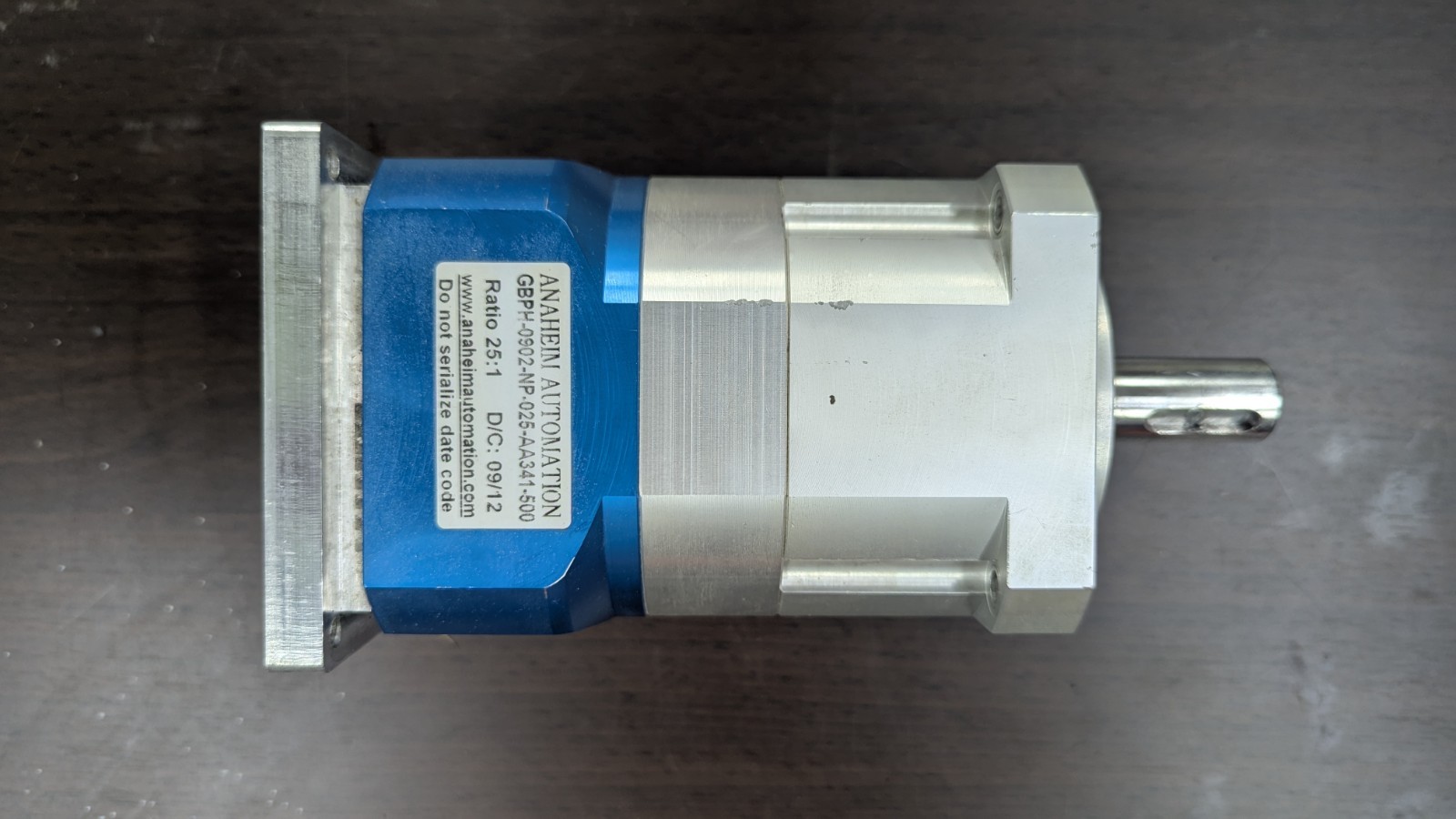 Anaheim Automation GBPH-0902-NP-025-AA341-500 Gear Box Motor Used Free Shipping