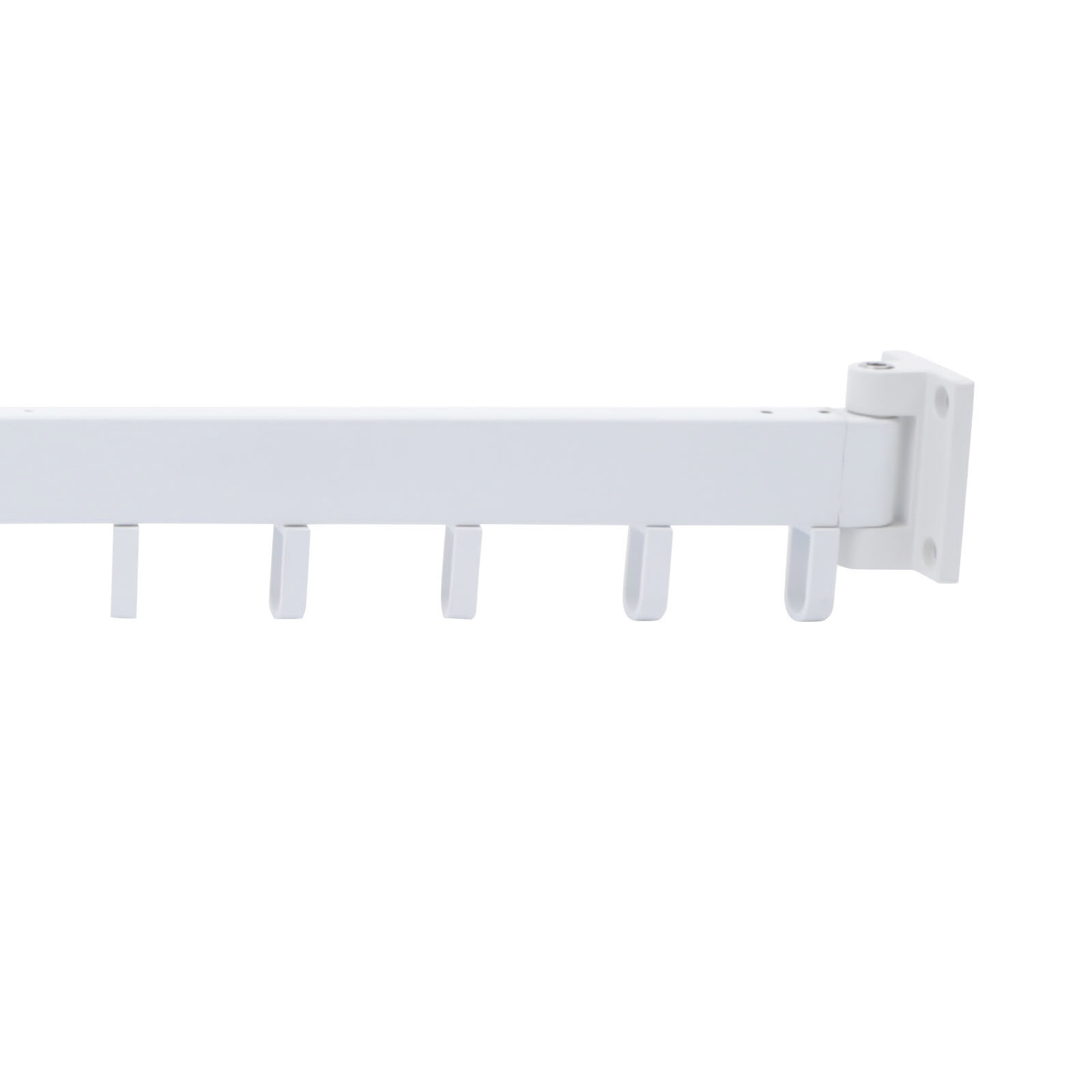 Clothes Drying Rack Laundry Organizer Folding Retractable Wall Mount Hanger