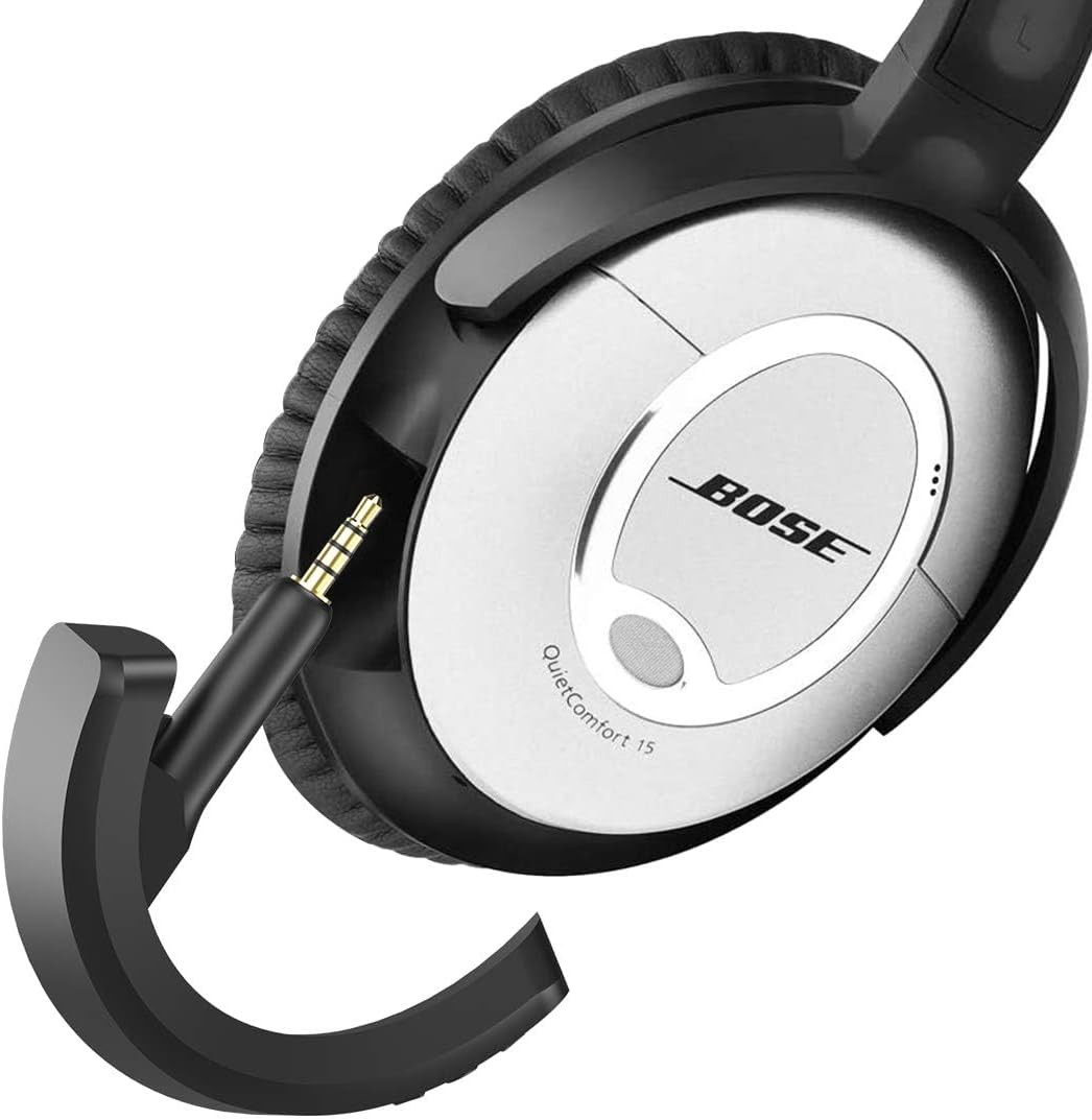 Aptx Wireless Bluetooth 5.0 Adapter for Bose Quietcomfort QC 15 with Mic/Volu...
