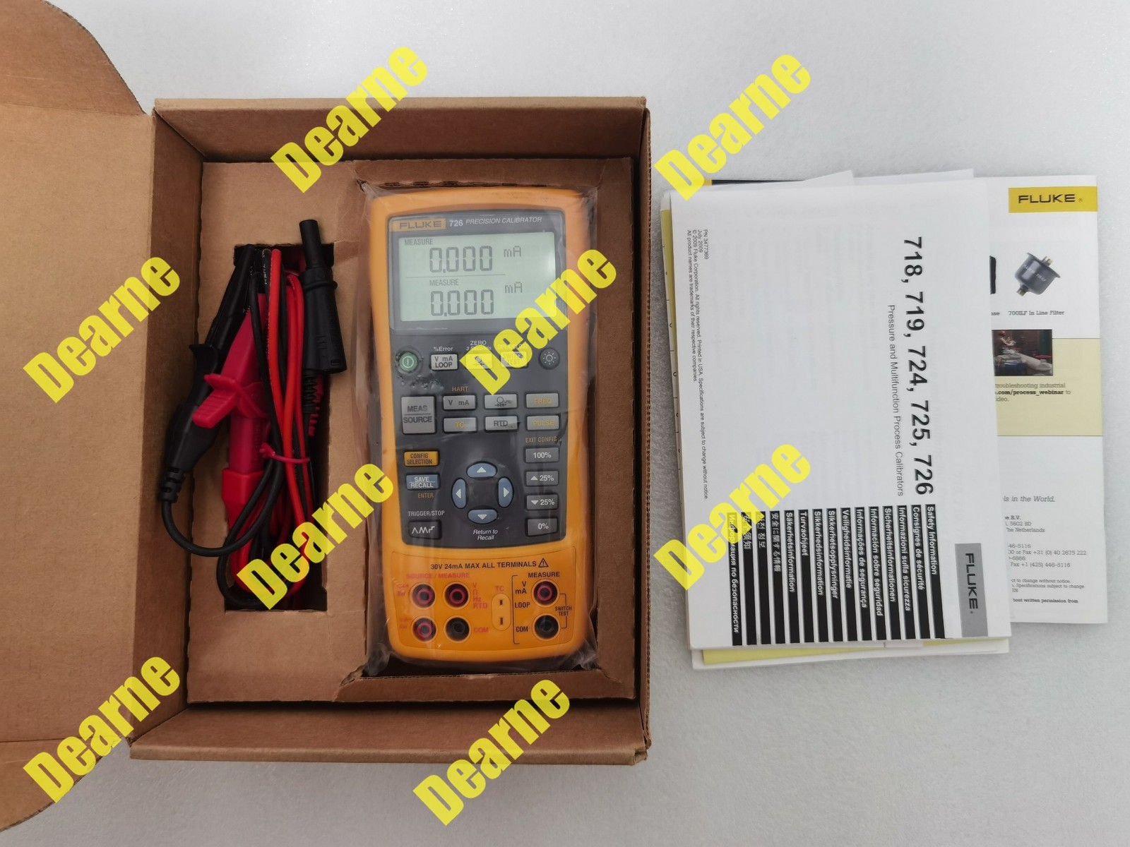 FLUKE 726 PRECISION MULTIFUNCTION CALIBRATOR - NEW