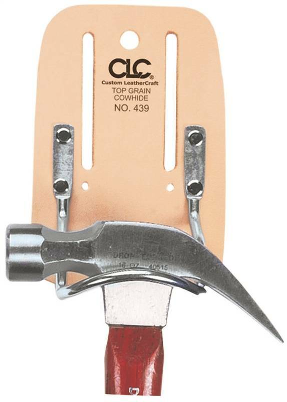 NEW CLC 439 LEATHER STEEL LOOP HAMMER TOOL HOLDER FOR BELT SALE 2273282