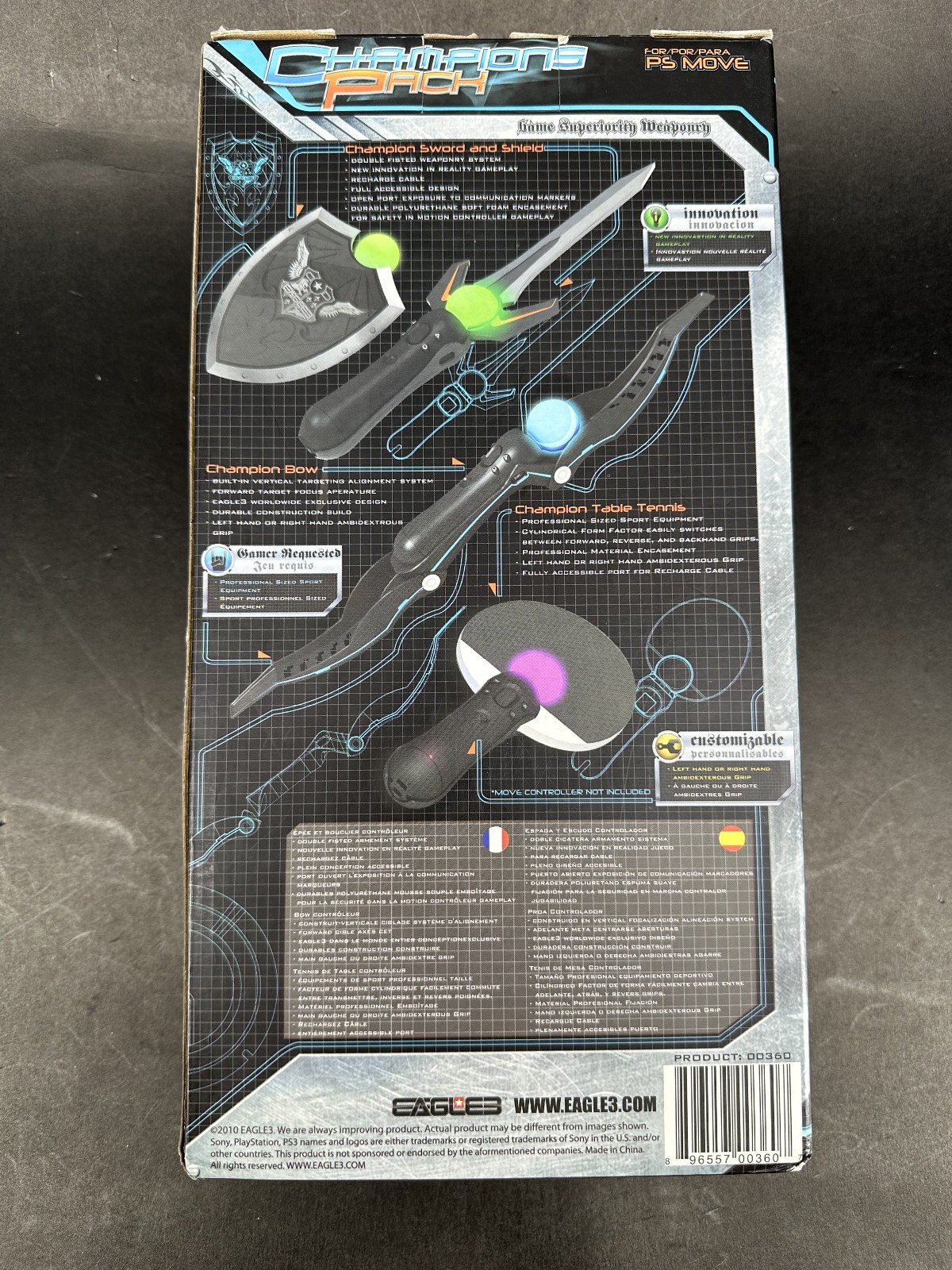 Psm Bundle Champion Pack Accessory Kit Eagle 3 - NEW IN BOX