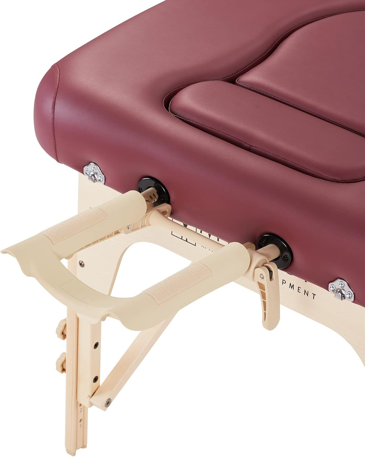 Portable Pregnancy Massage Table - 30" Multi-Functional Spa Bed - Burgundy