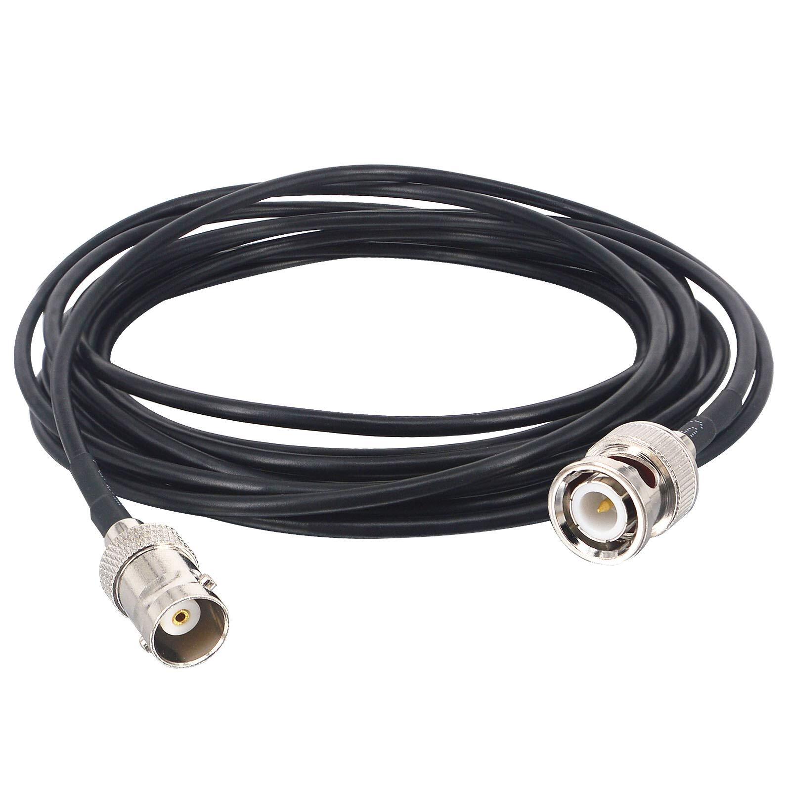 50ohms Bnc Male To Female Cable 9.84ft Bnc Male To Bnc Female Cable Rg174 Bnc Co