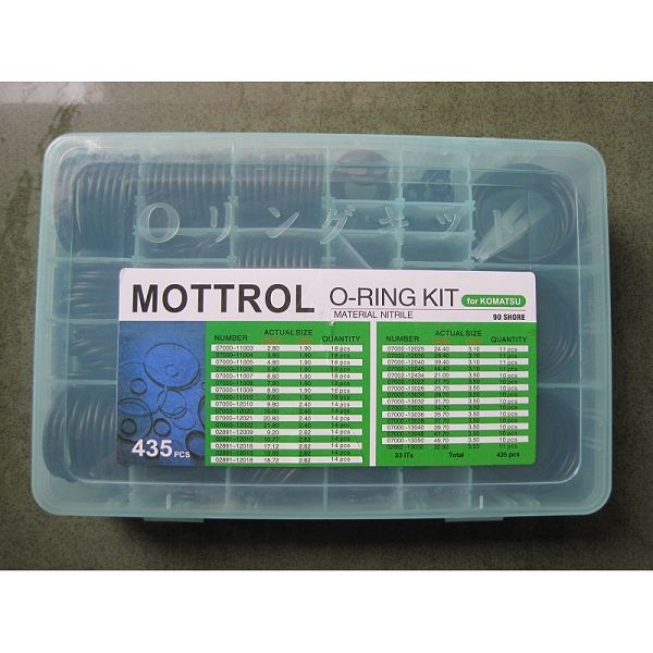 FITS FOR KOMATSU  EXCAVATOR O-RING BOX ,PC60 PC100 PC120 PC200 PC300 PC400 PC220