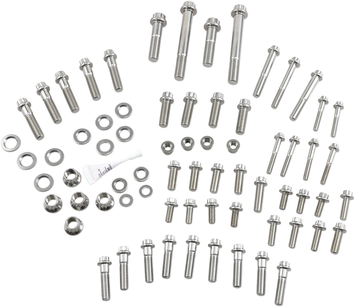 Feuling Chassis Trim Bolt Kit Stainless 3068 for 1985-1999 Harley Davidson FXR