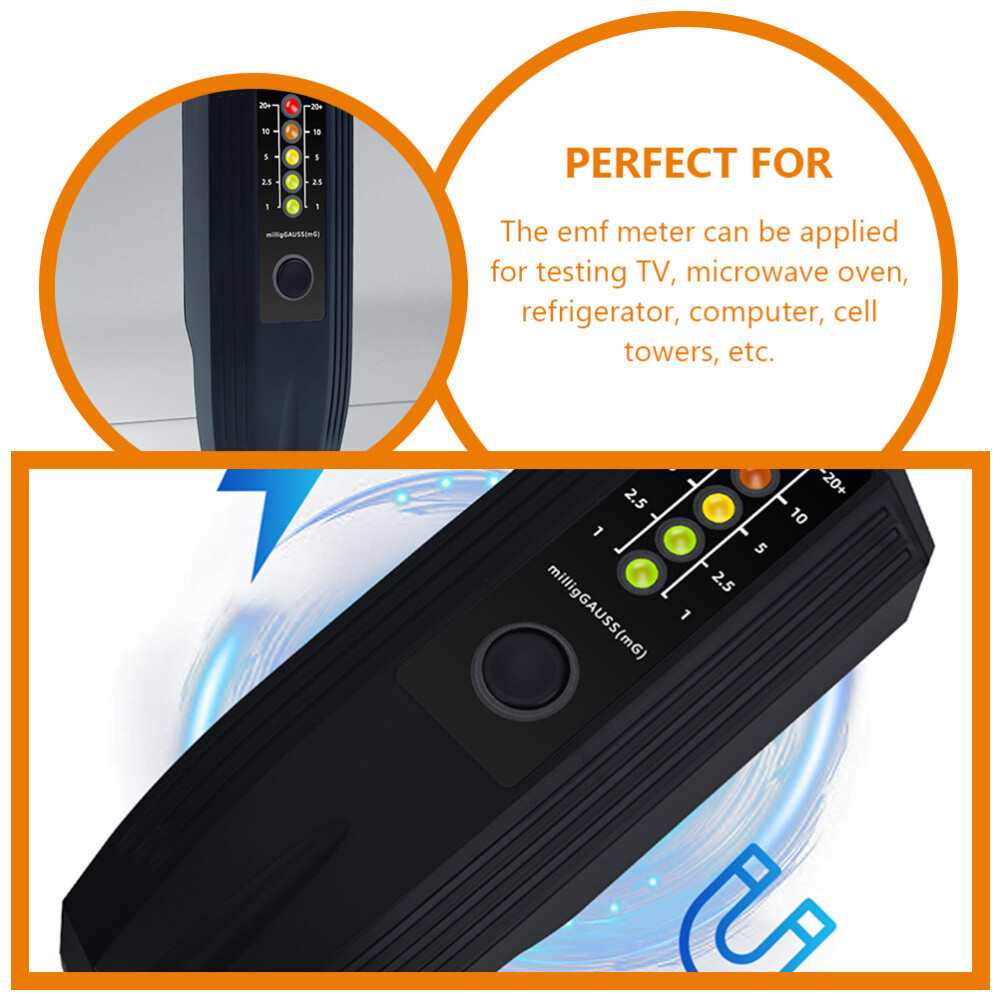 Electromagnetic Field Emf Meter EMF Tester Detector Emf Magnetic Field Detector