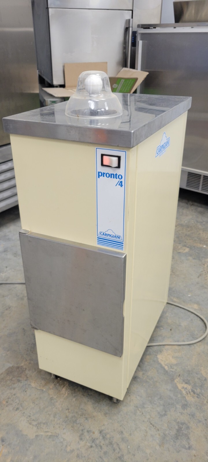Carpigiani Pronto-4 Mini Batch Freezer! Gelato, Ice Cream Recipe Development
