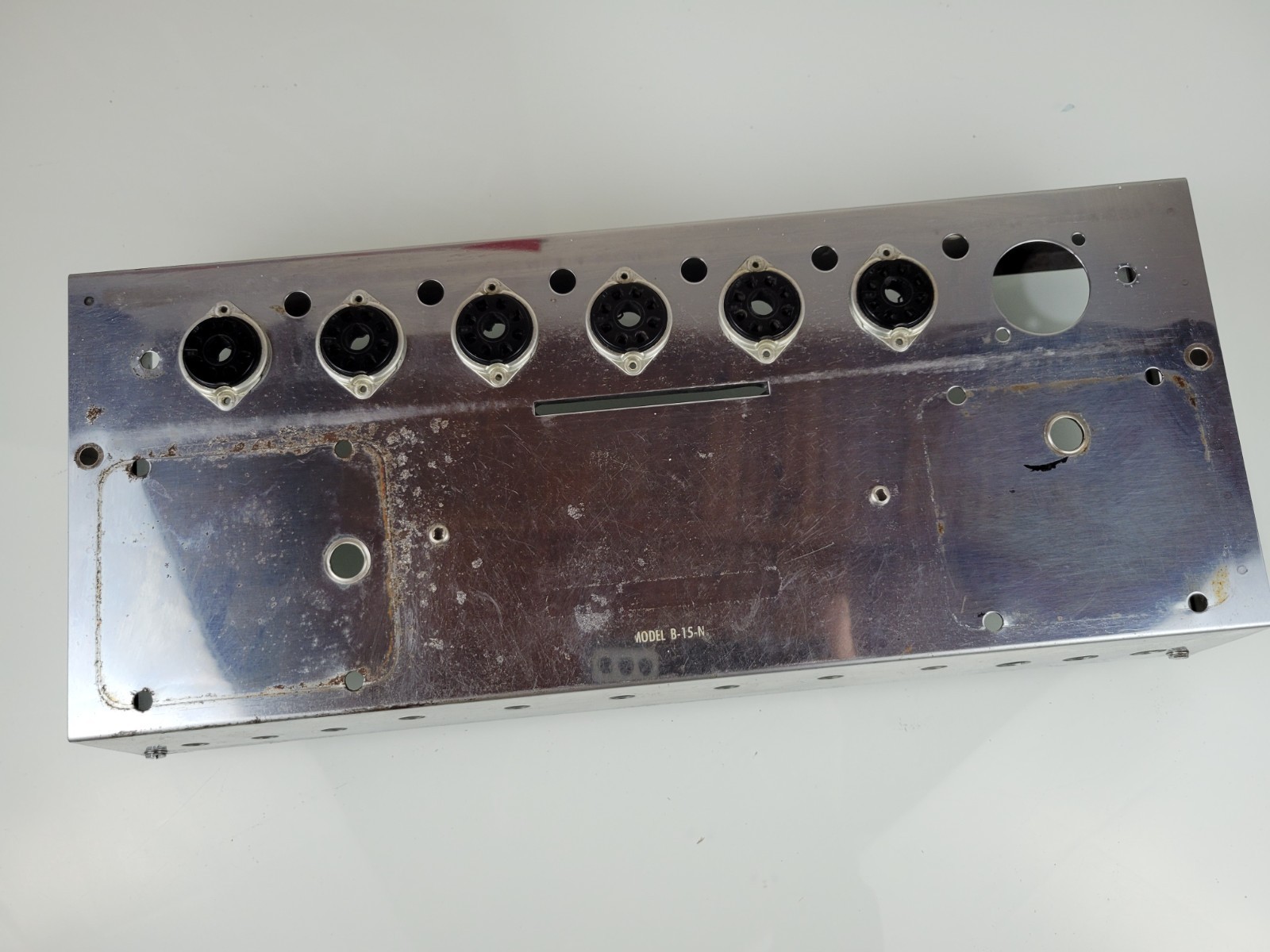 AMPEG MODEL B-15-N PORTAFLEX TUBE BASS AMP PARTS: OEM CHASSIS