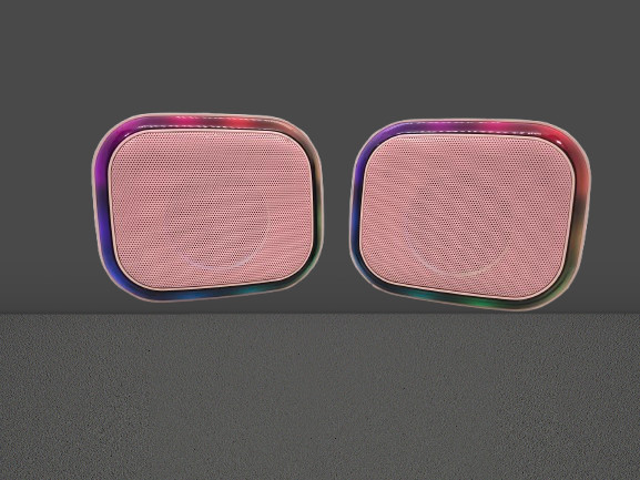 [LOT OF 2] Mini Bluetooth Speaker for Kids FAST FREE SHIPPING b