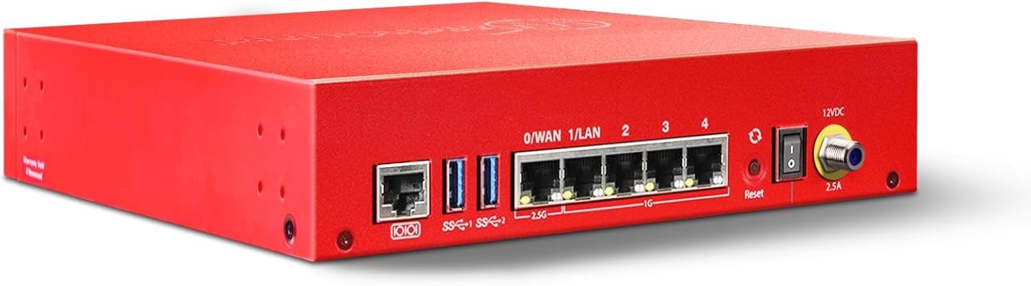 WatchGuard Firebox T125 with 1-yr Basic Security Suite WGT125031