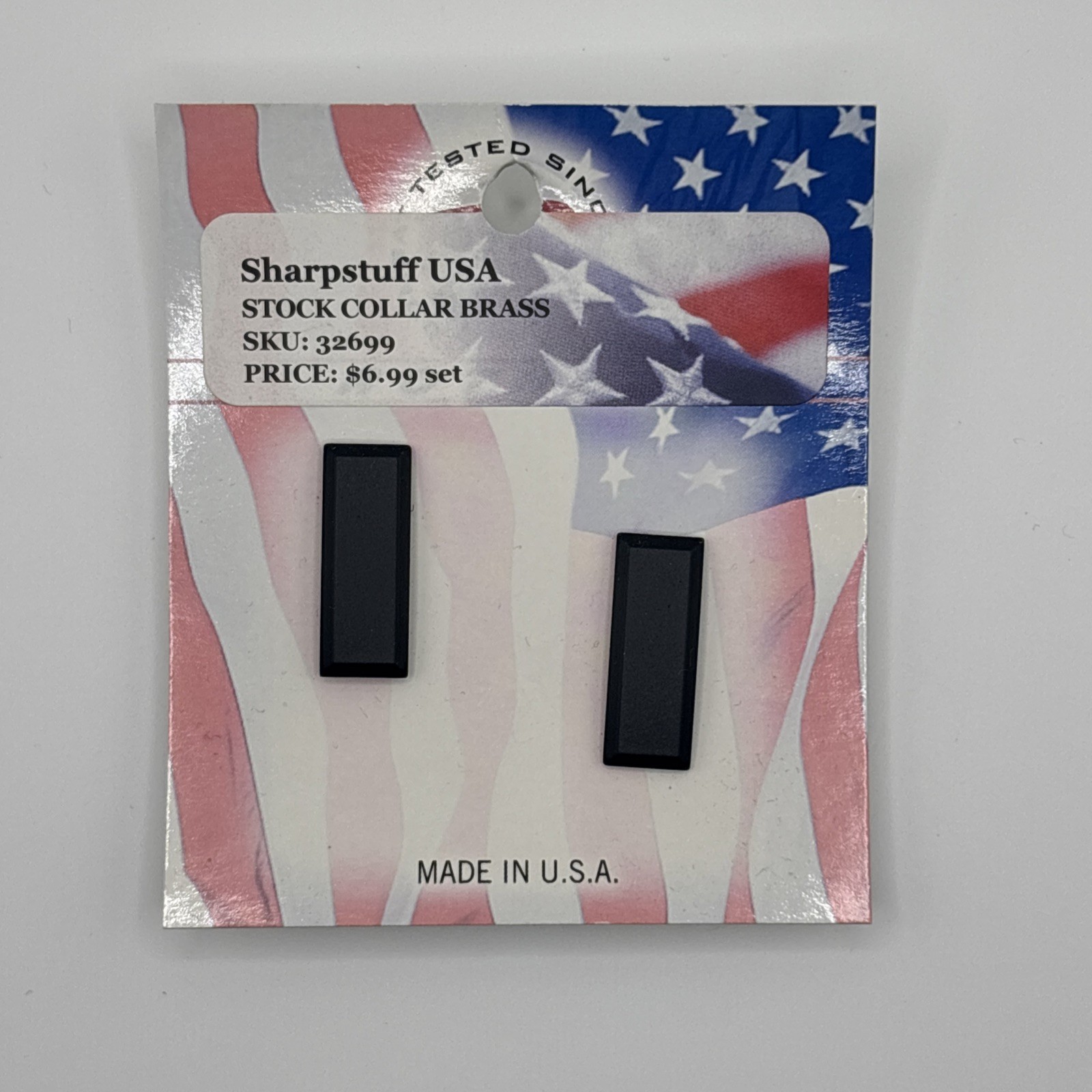 Pair Of Subdued Black Lieutenant Bars Rank Insignia