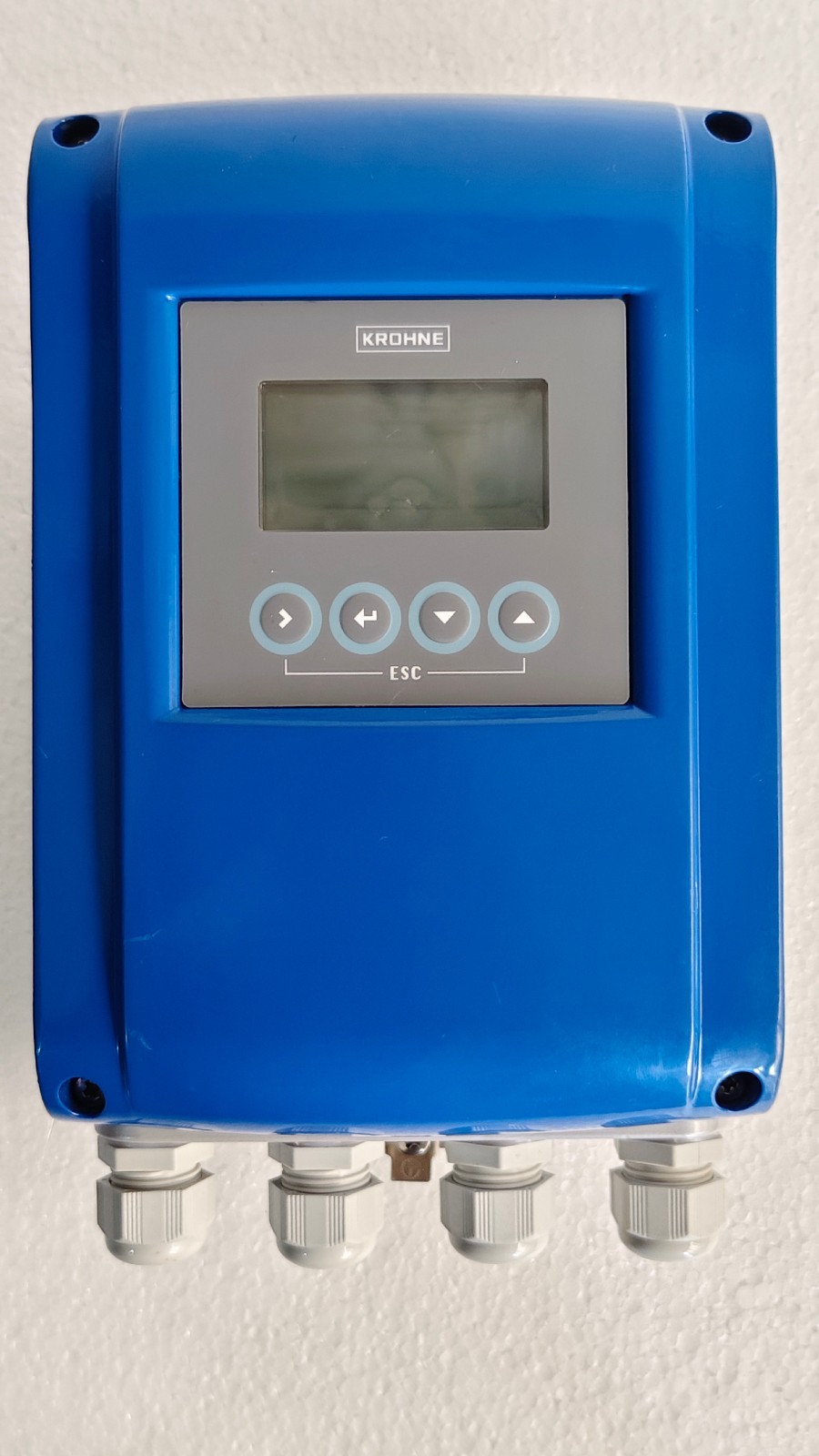 KROHNE IFC 100 ELECTROMAGNETIC FLOW TRANSMITTER WALL MOUNTED