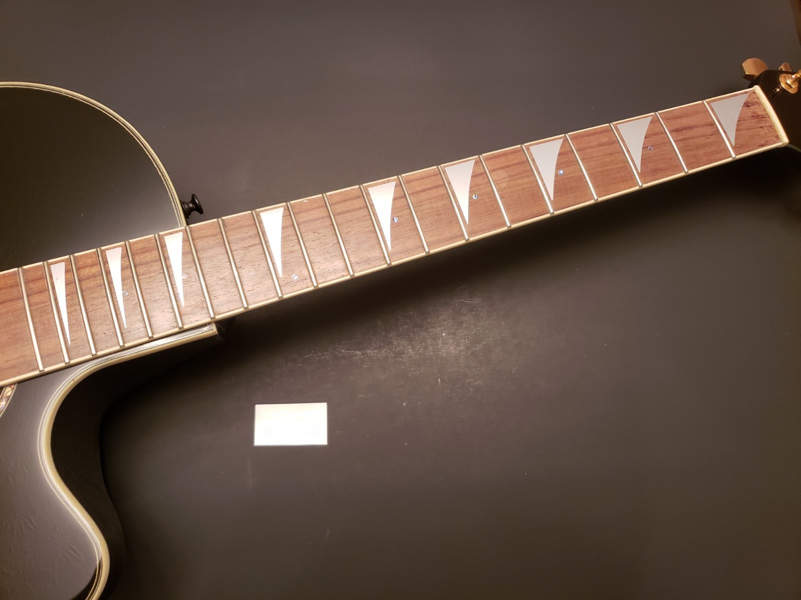 Shark Fins #2 Fretboard Markers Vinyl Decals Inlays for Any Guitar 30 Colors!!