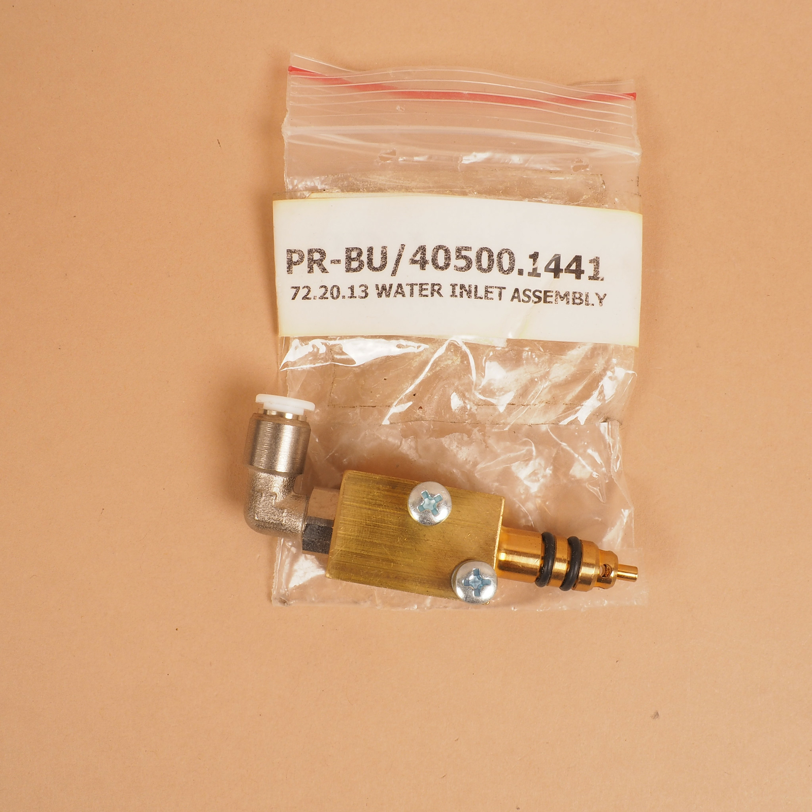Bunn Thermoplan 40500.1441 72.20.13 Water Inlet Assembly