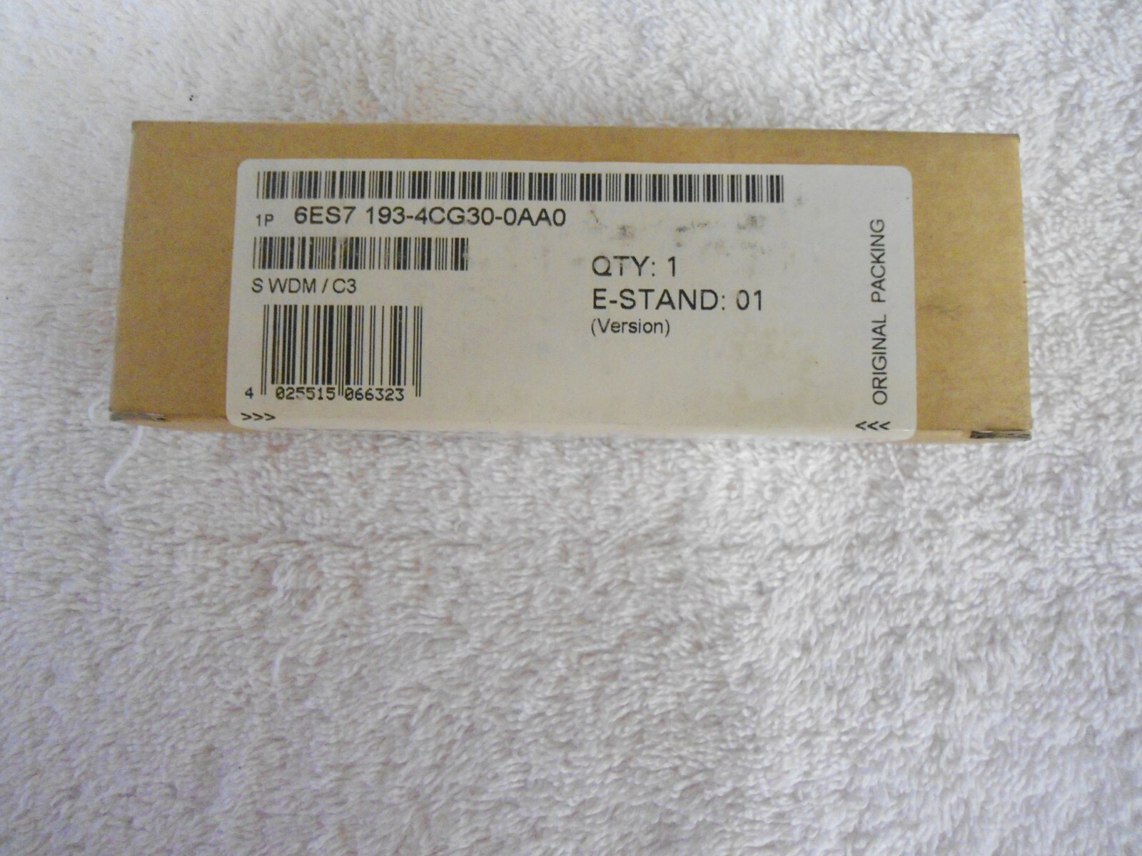 FS Siemens SIMATIC Terminal Module    6ES7 193-4CG30-0AA0