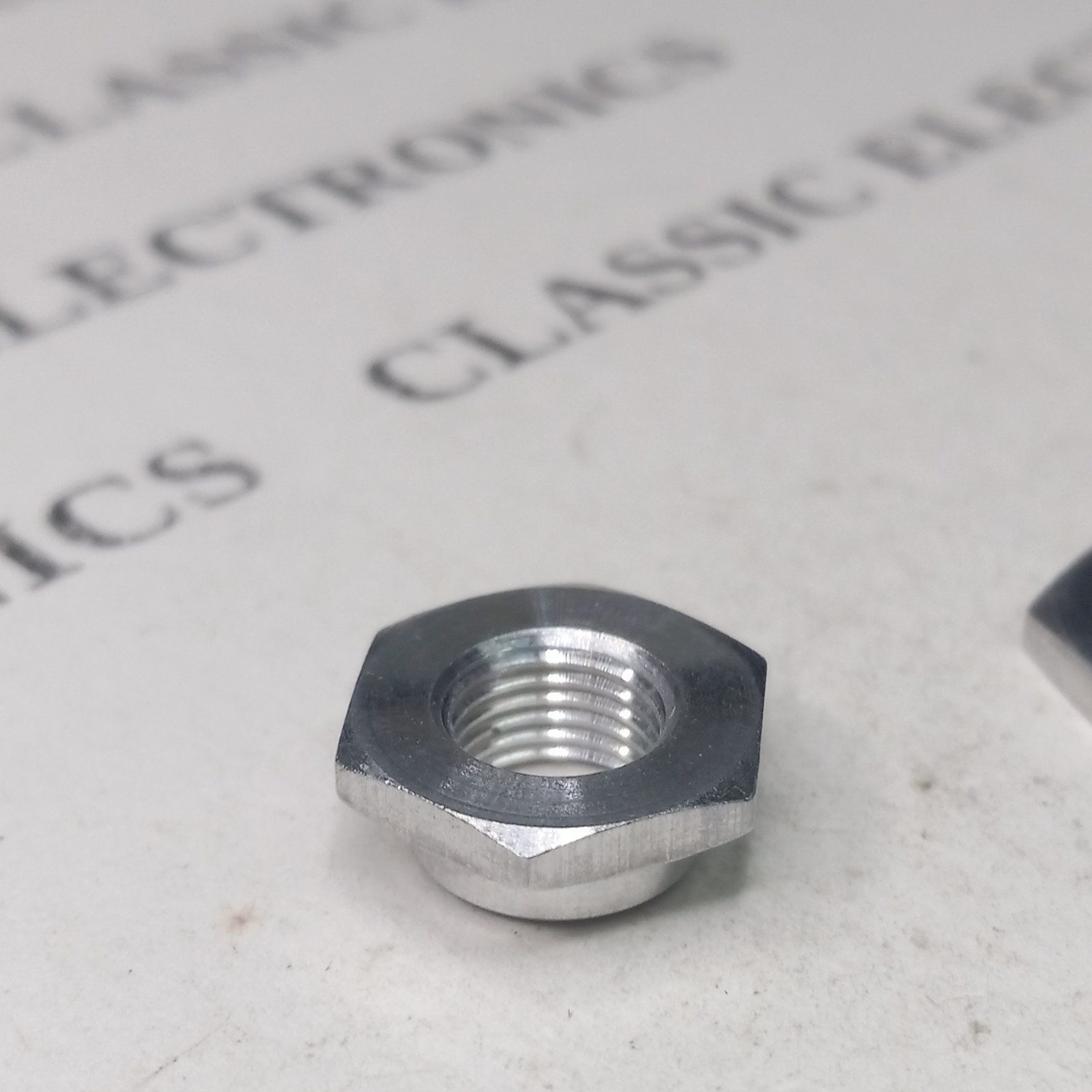 2pcs. Deep Reach Potentiometer Hex Nut M7X0.75 Bushing Threads
