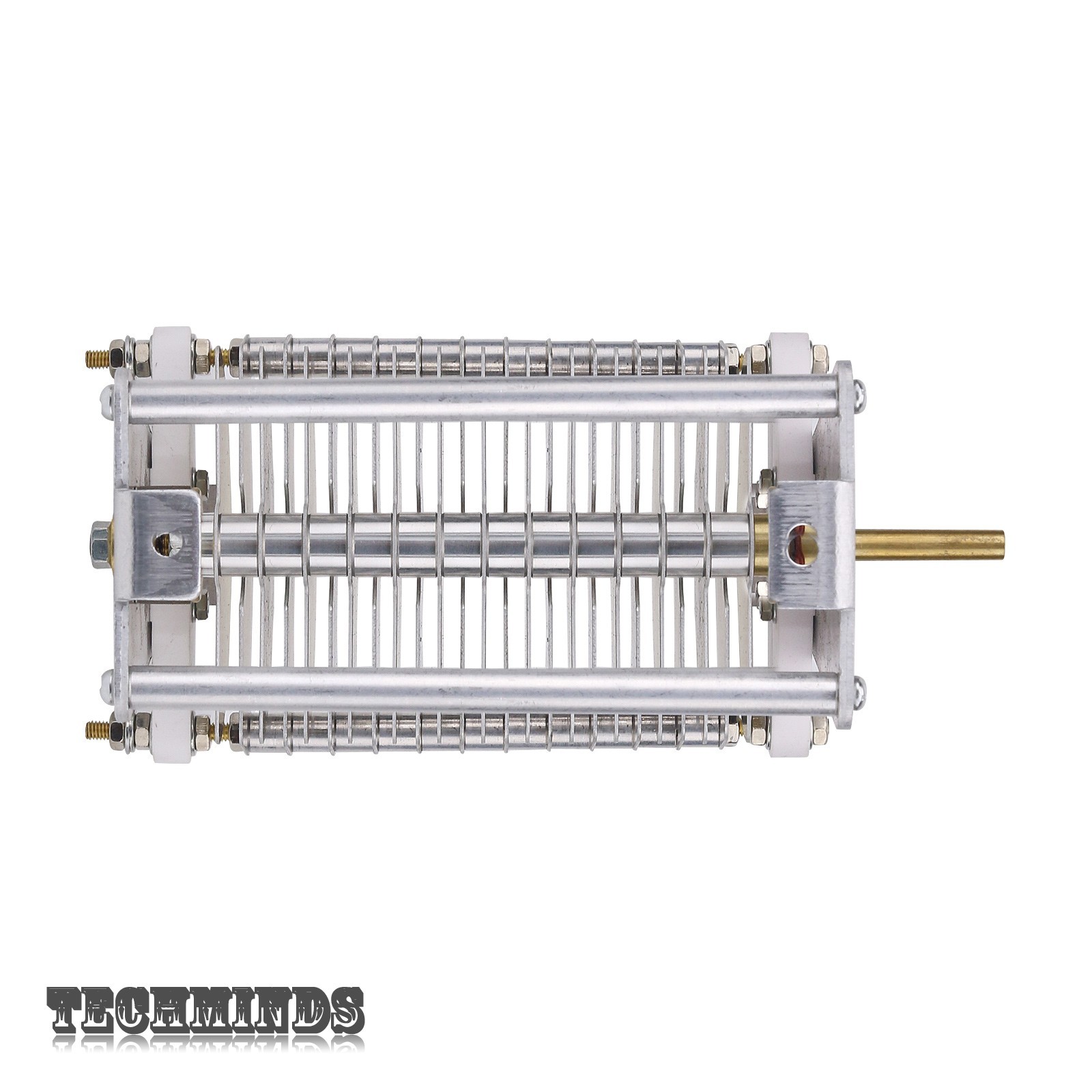 10-150pF Adjustable Air Variable Capacitor 3000VDC Air Dielectric High Voltage